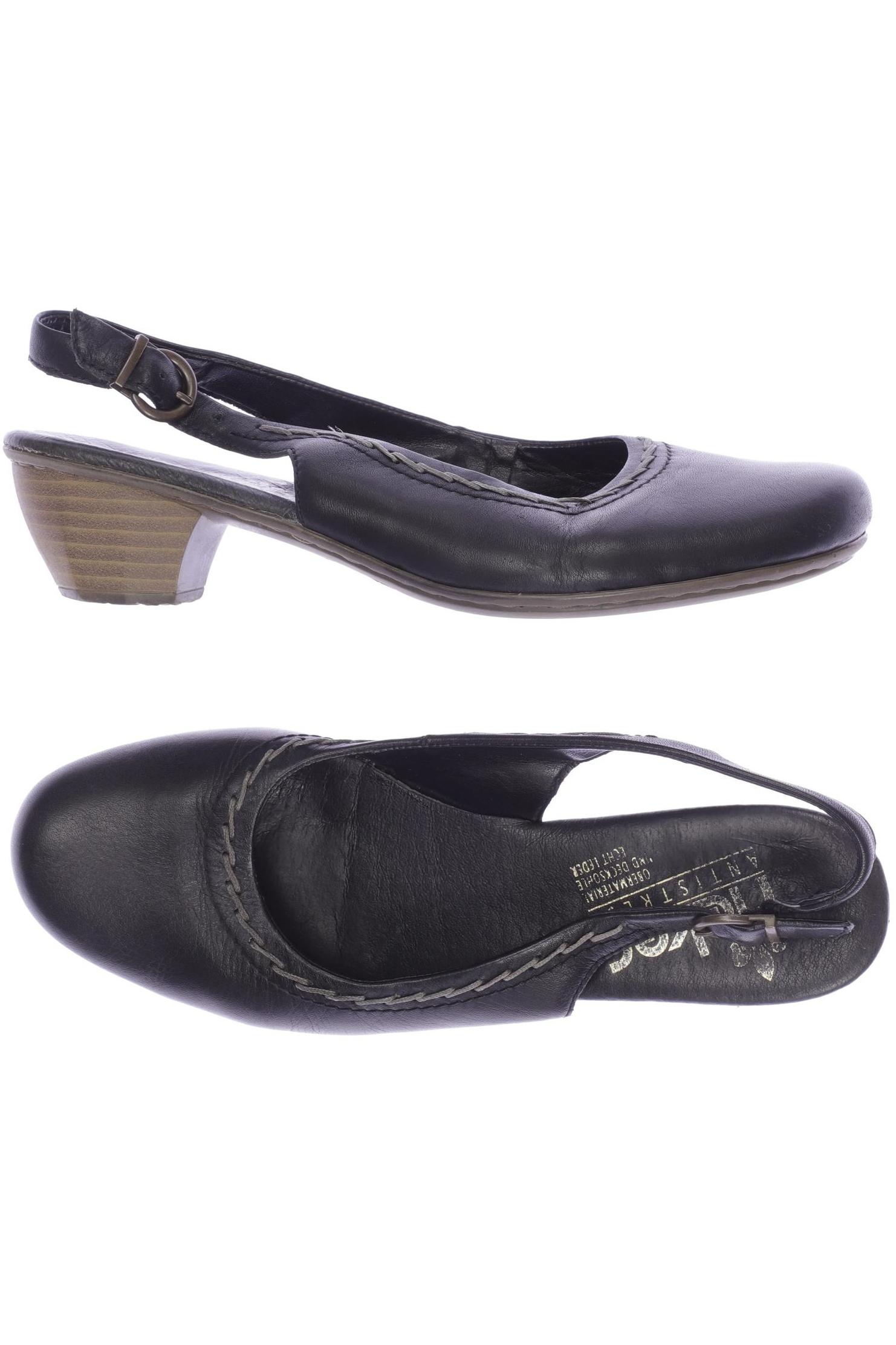 

Rieker Damen Sandale, schwarz, Gr. 39