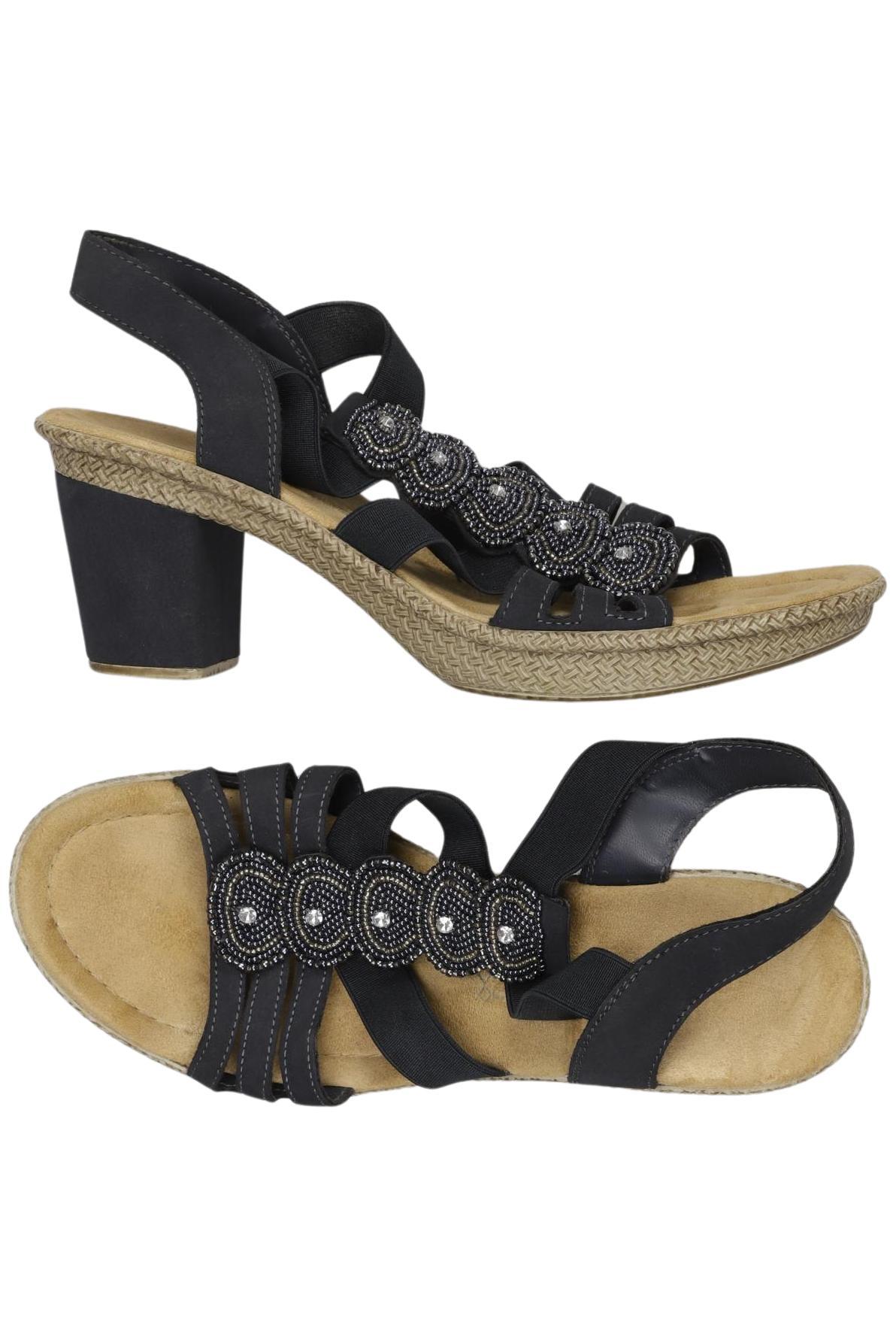 Thumbnail - Rieker Damen Sandale, schwarz, Gr. 40