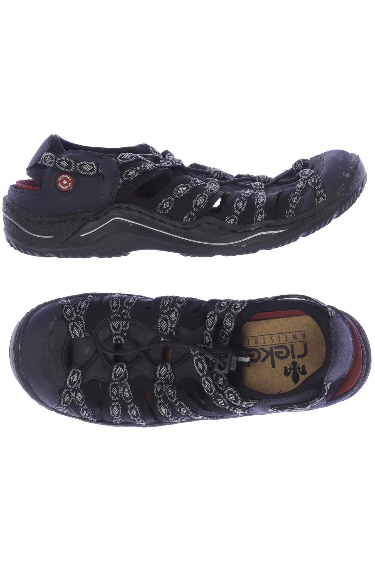 

Rieker Damen Sandale, schwarz, Gr. 38