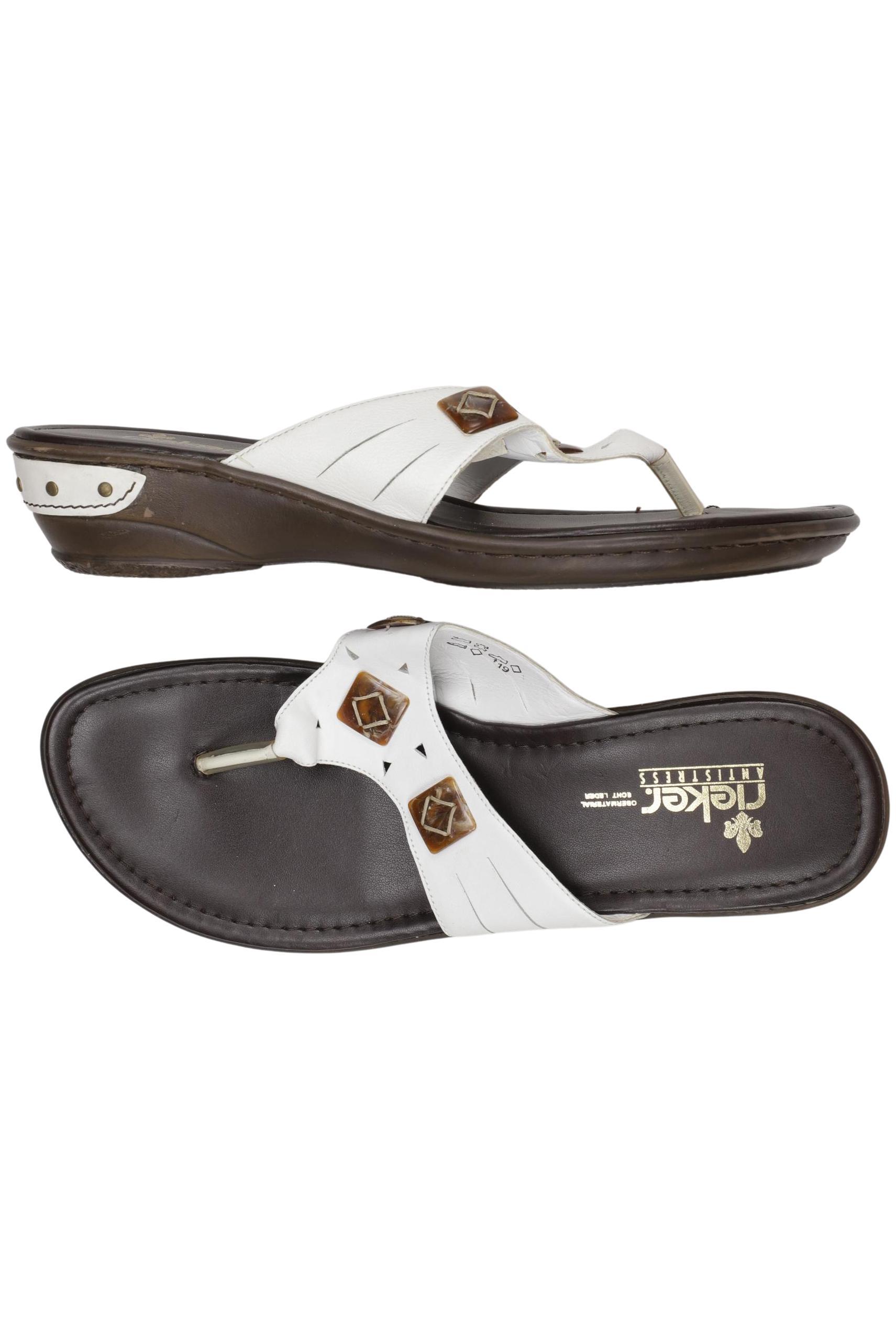 

Rieker Damen Sandale, weiß, Gr. 42