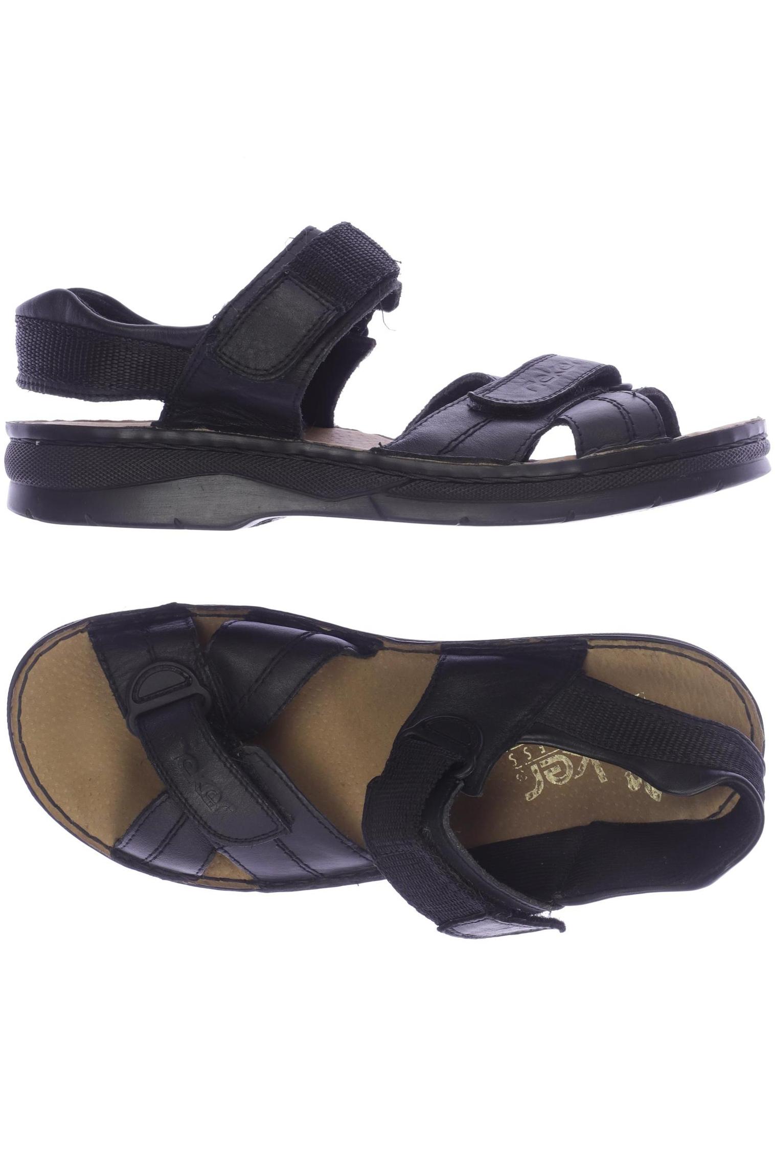 

Rieker Damen Sandale, schwarz