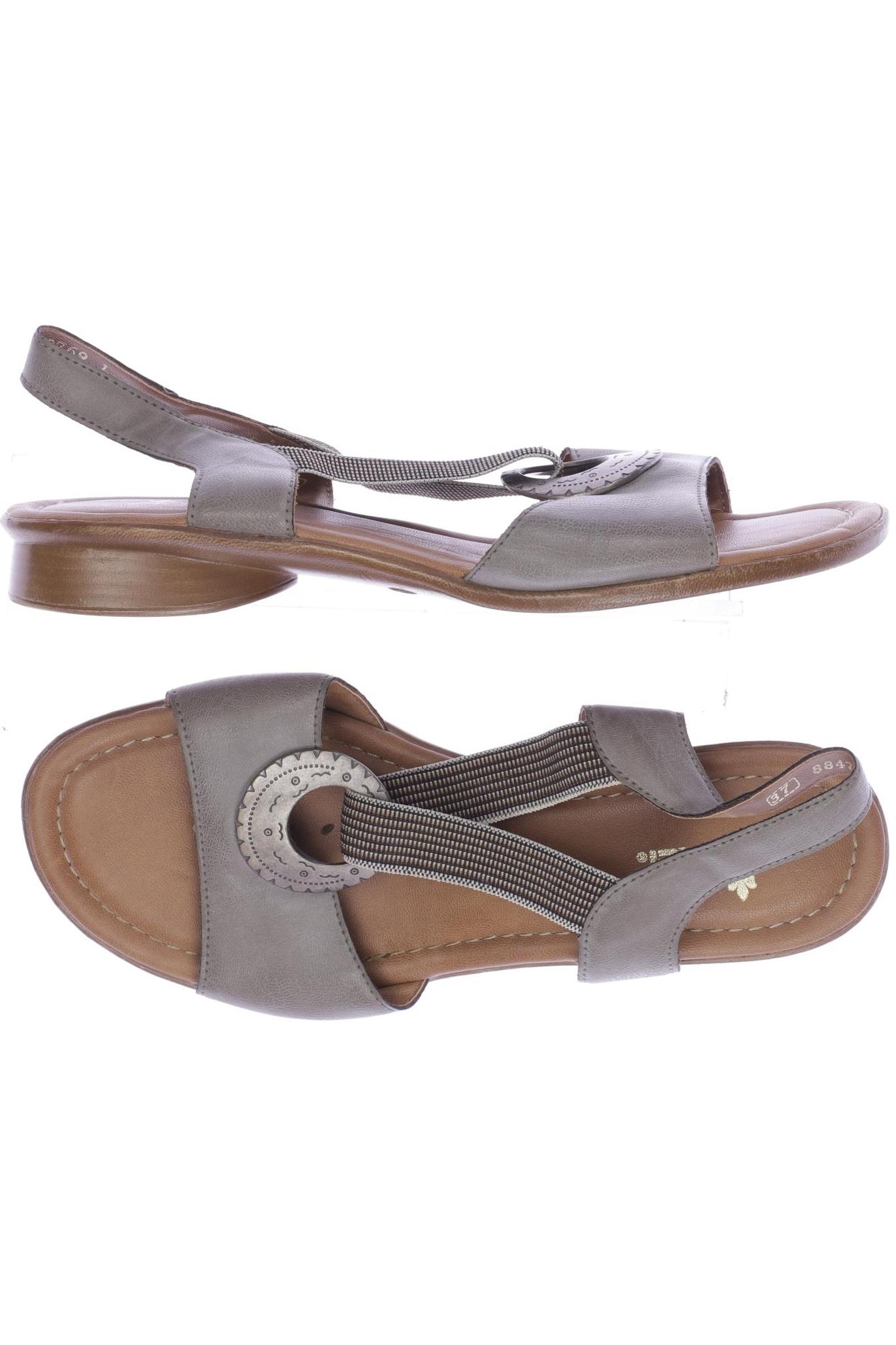 

Rieker Damen Sandale, grau, Gr. 37