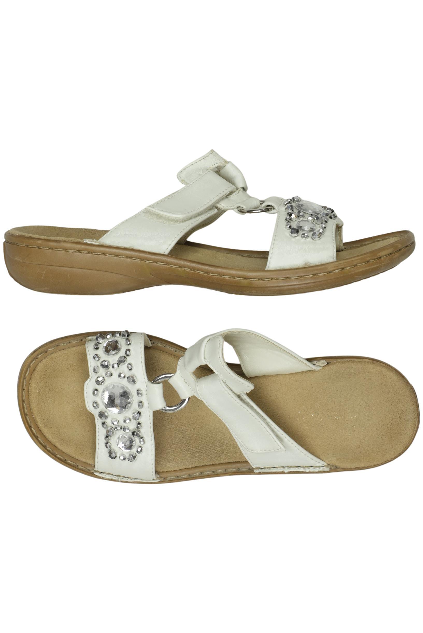 

Rieker Damen Sandale, weiß, Gr. 38