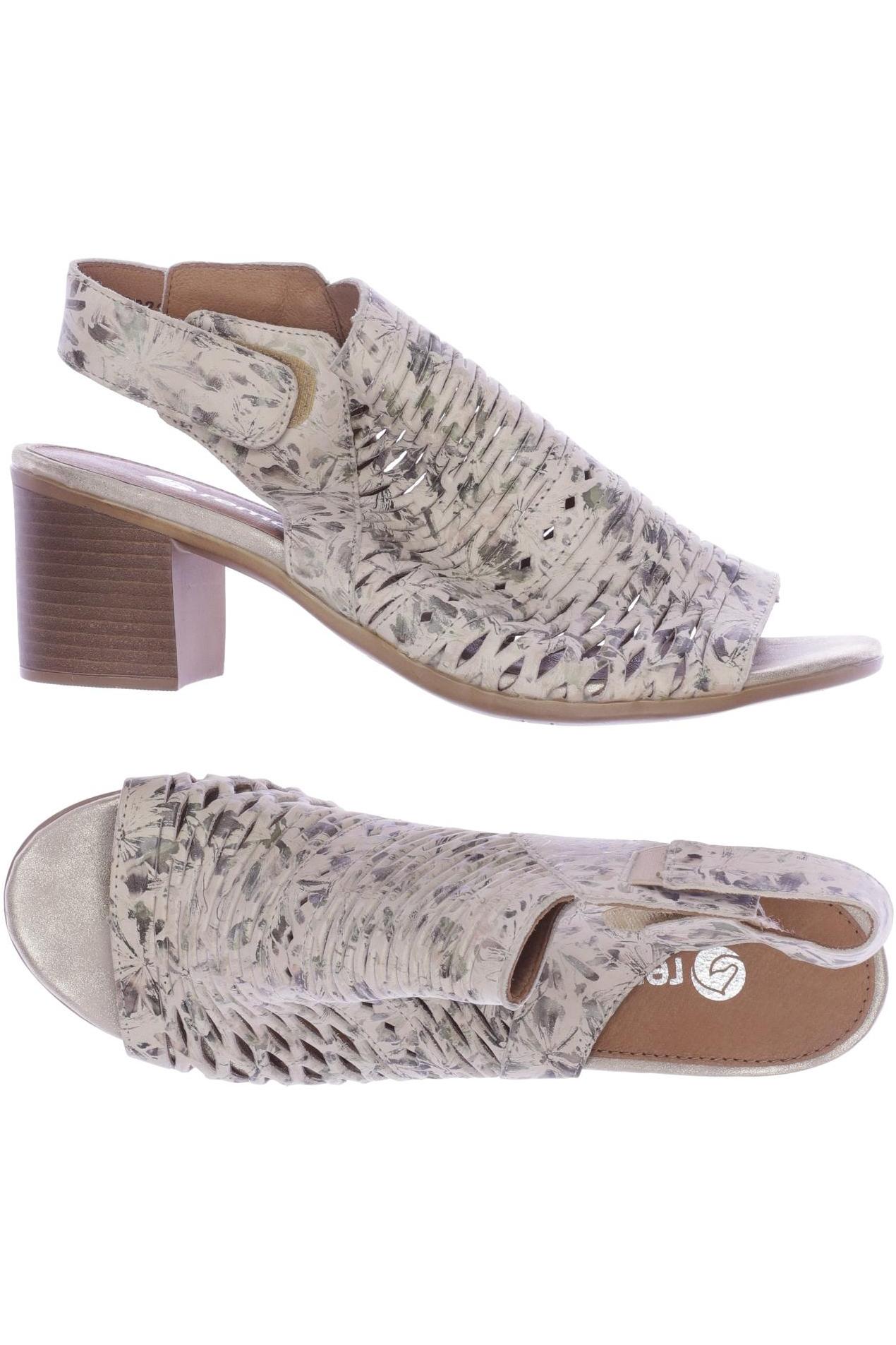 

Rieker Damen Sandale, beige, Gr. 40