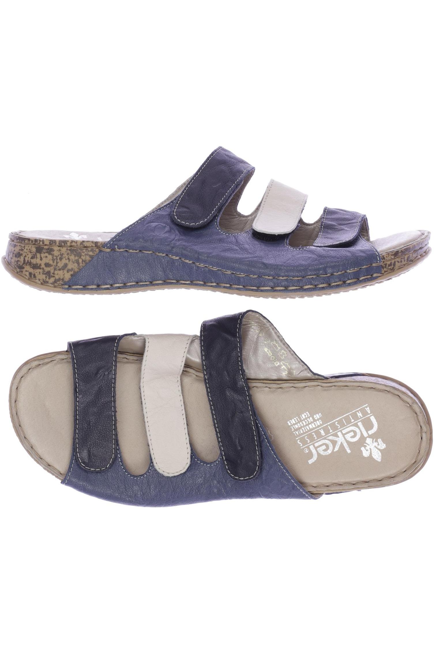 

Rieker Damen Sandale, marineblau, Gr. 41