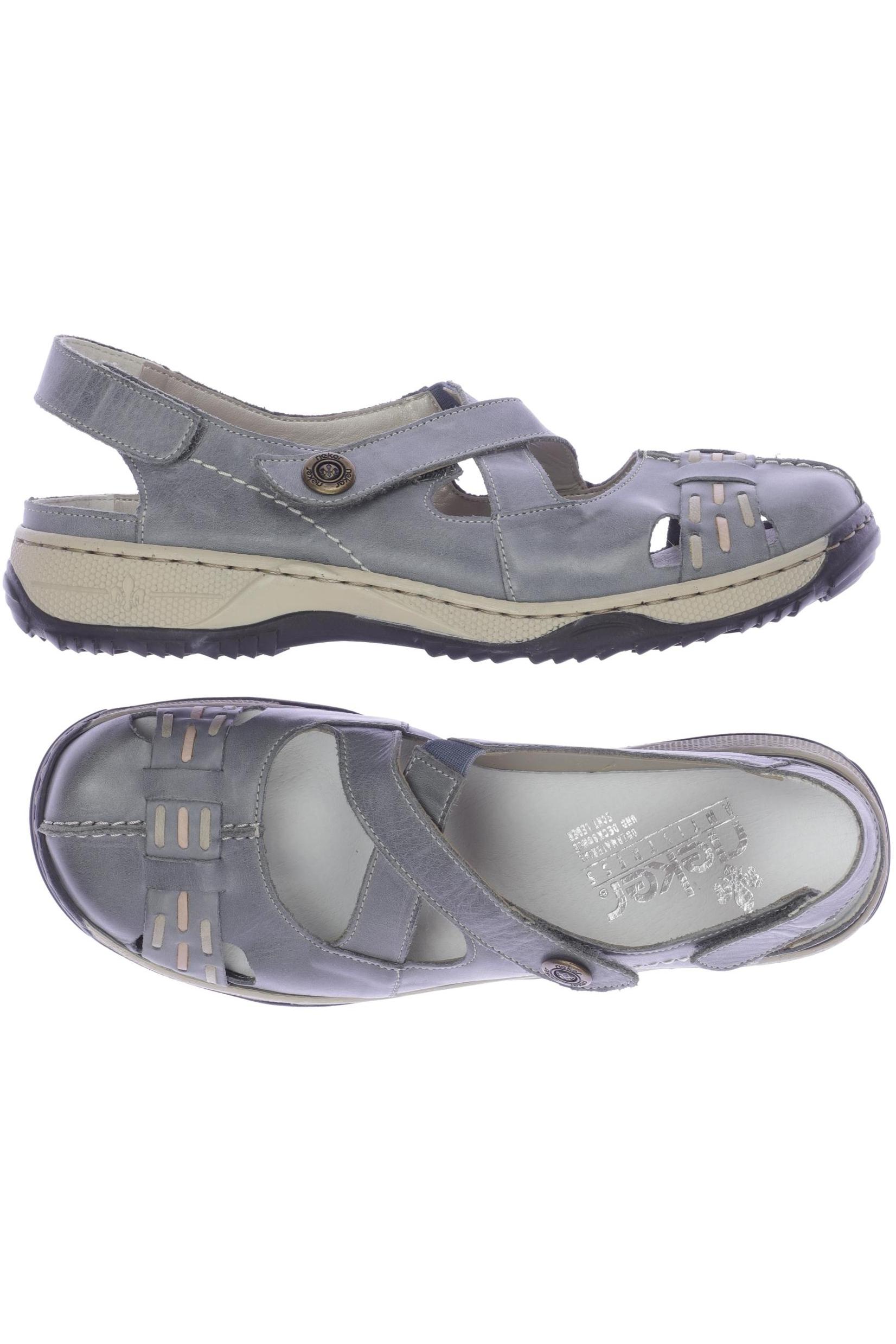 

Rieker Damen Sandale, blau, Gr. 41