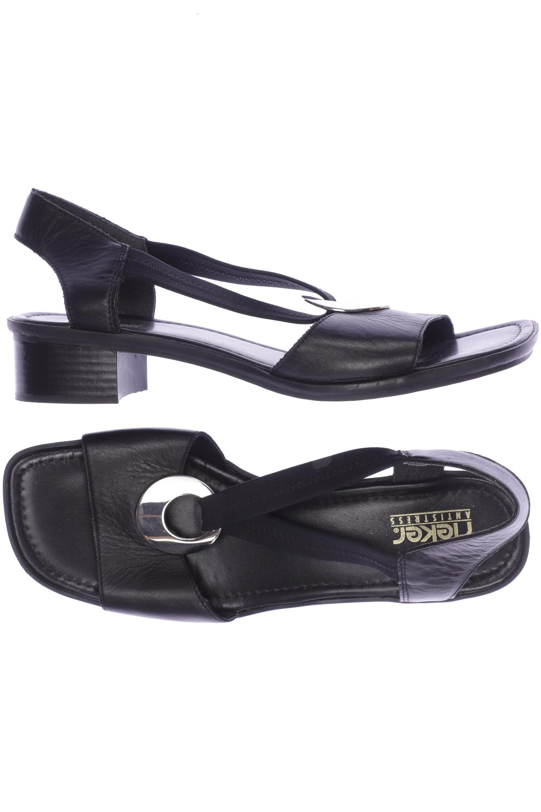 

Rieker Damen Sandale, schwarz