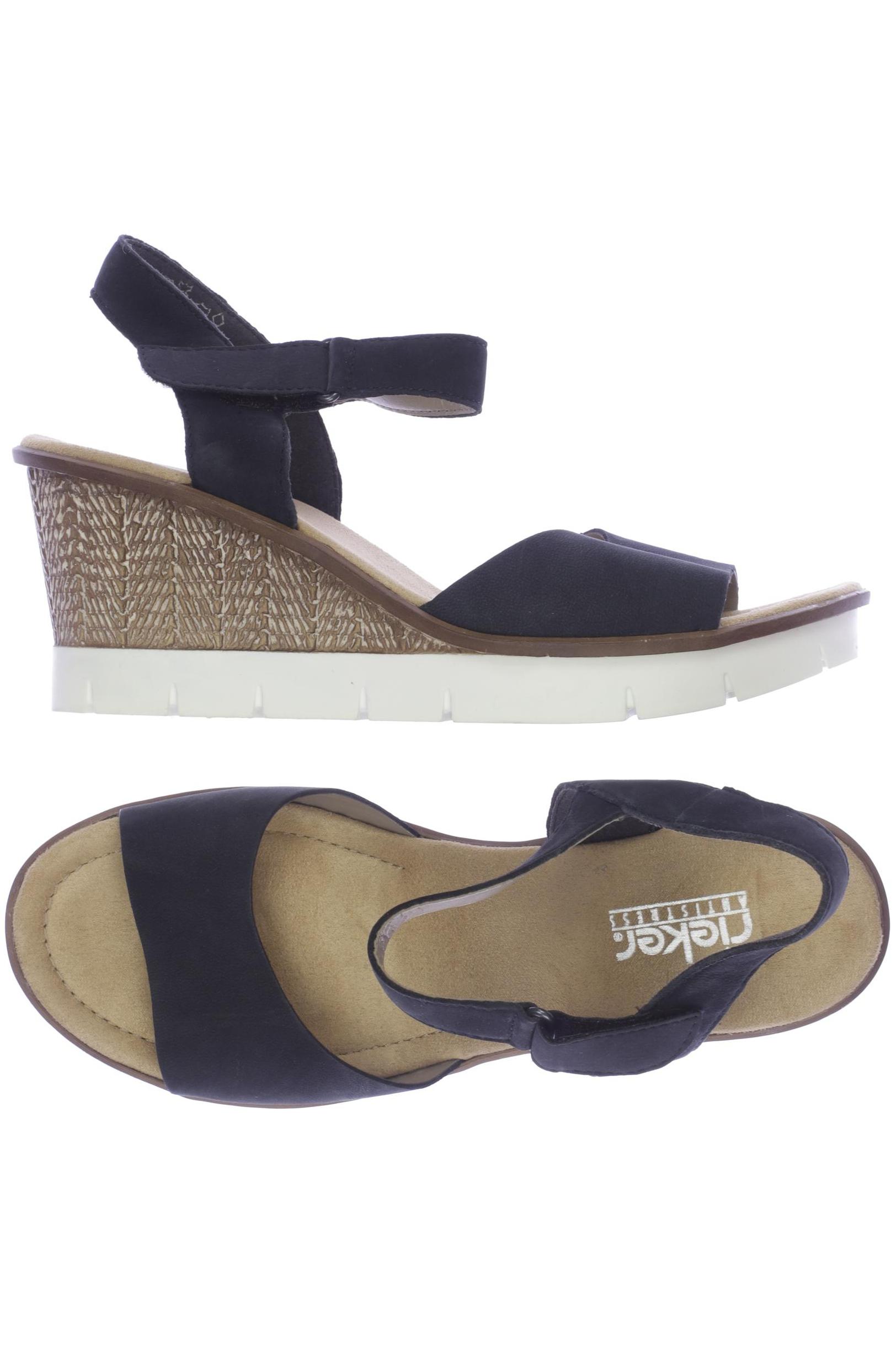 

Rieker Damen Sandale, marineblau, Gr. 41