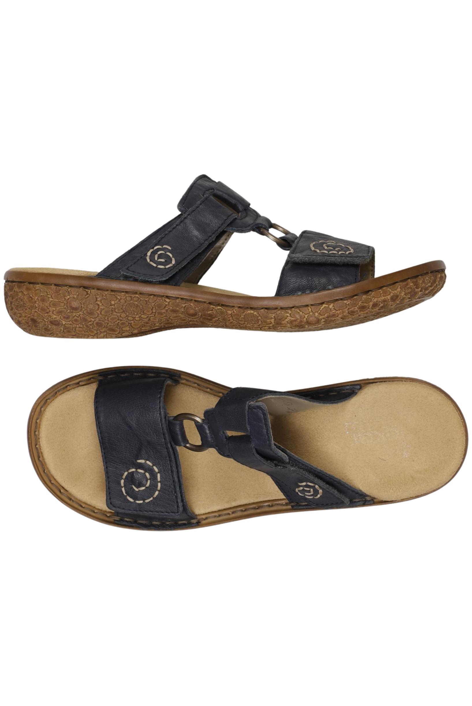 

Rieker Damen Sandale, marineblau, Gr. 38