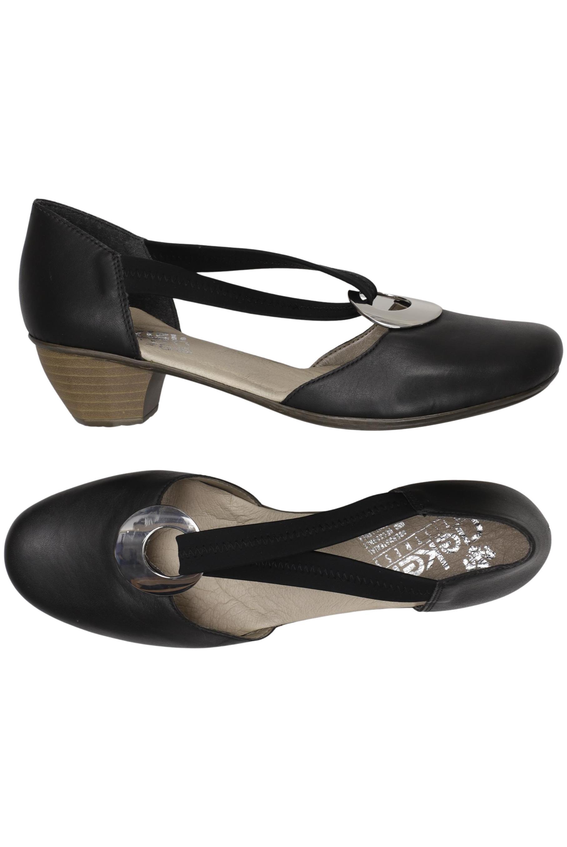 

Rieker Damen Sandale, schwarz, Gr. 39
