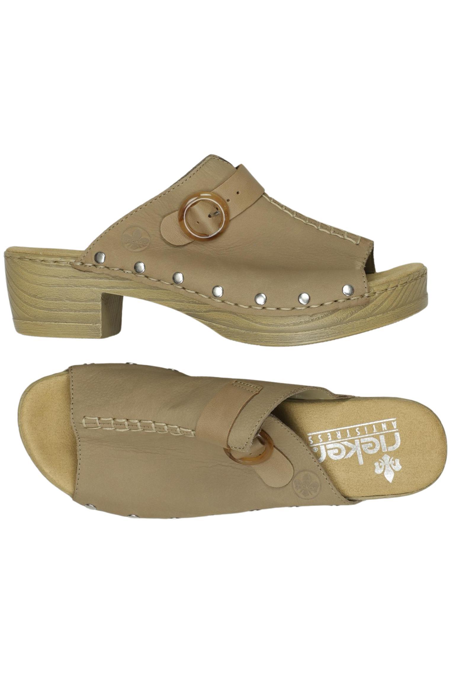 

Rieker Damen Sandale, beige, Gr. 39
