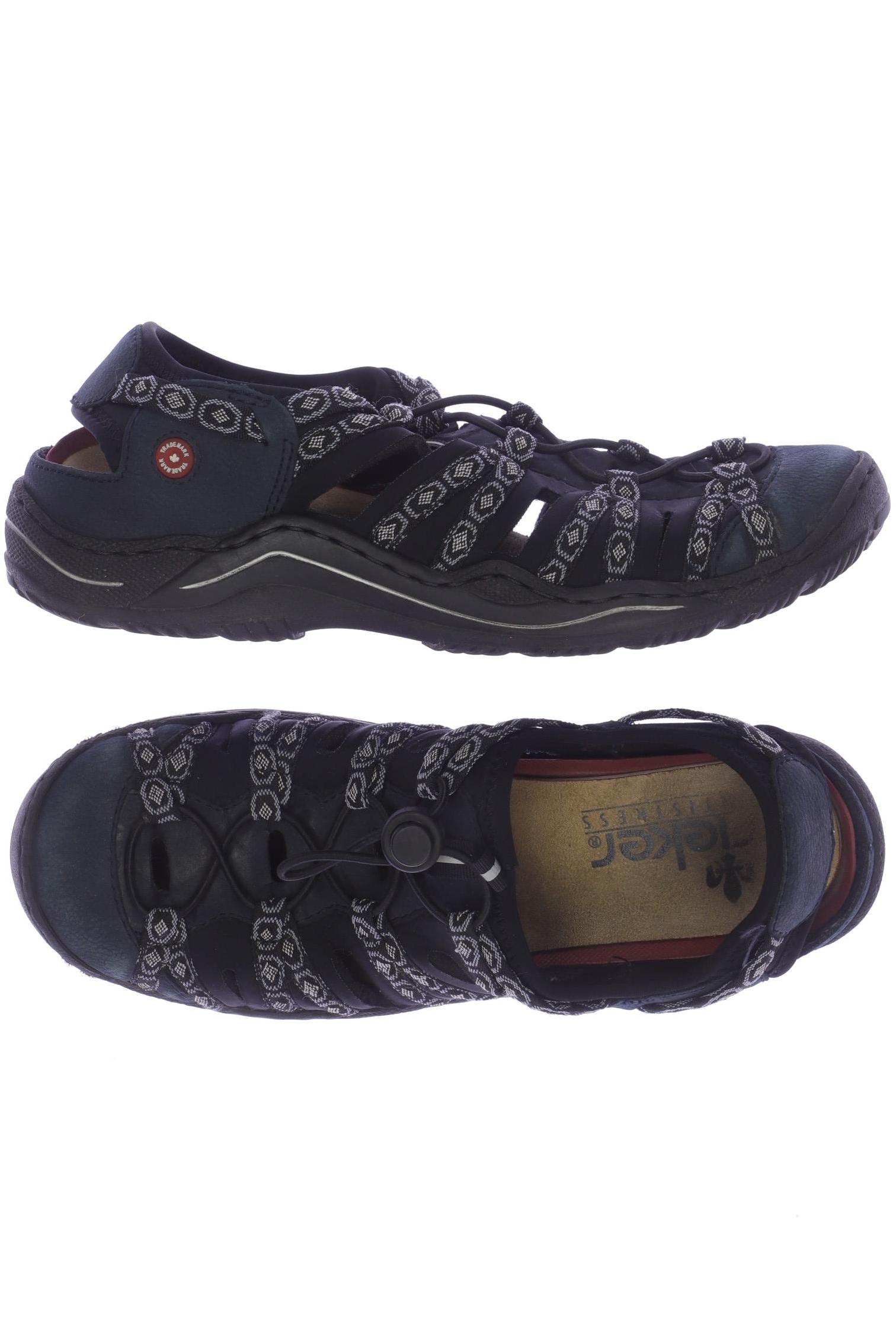 

Rieker Damen Sandale, schwarz, Gr. 41