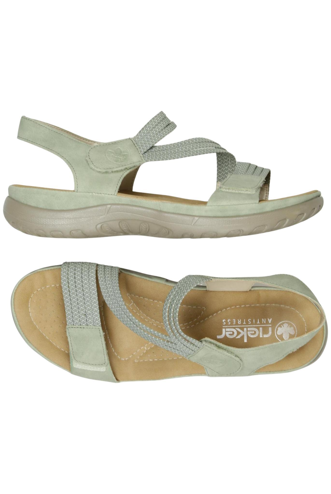 

Rieker Damen Sandale, grün, Gr. 42