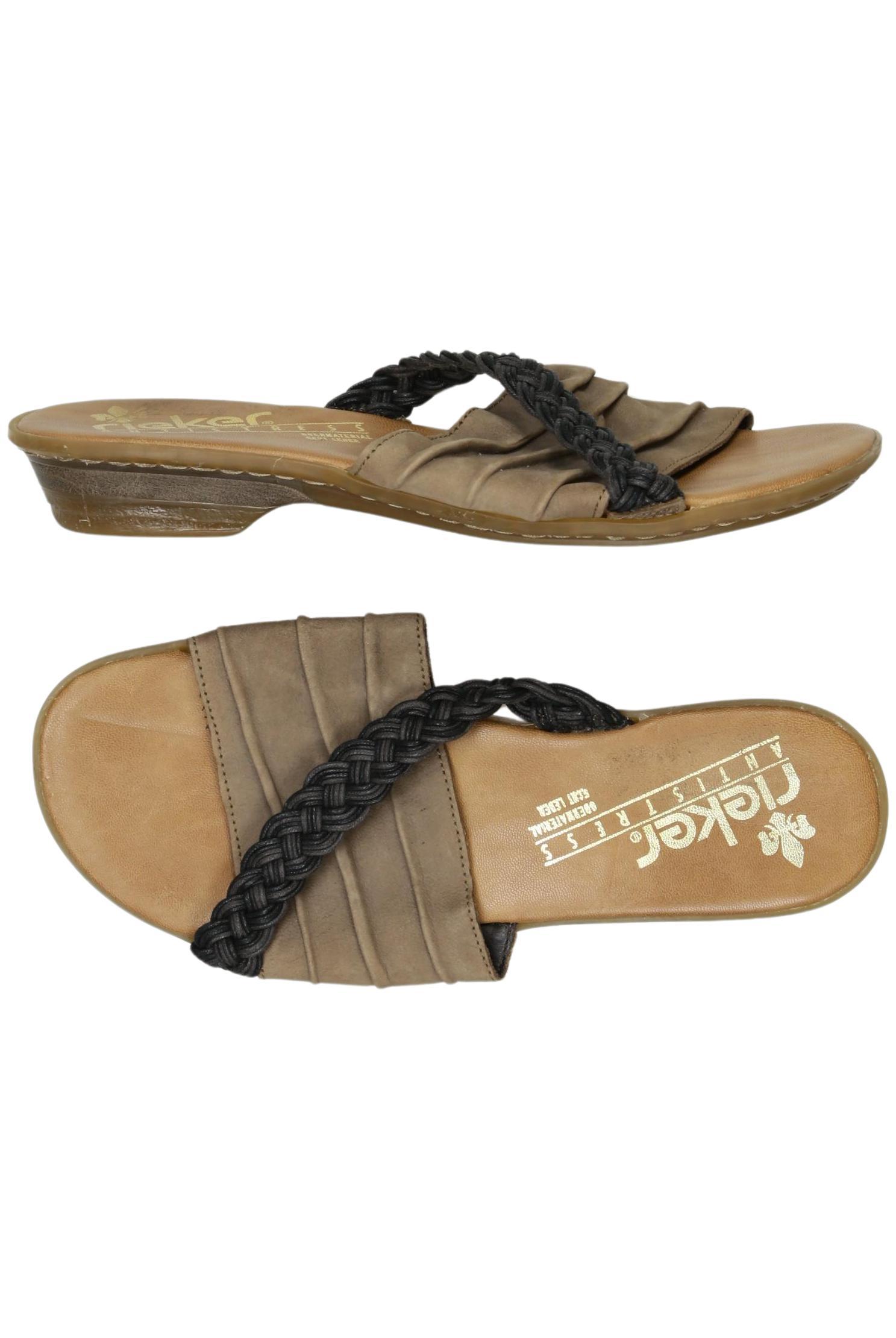 

Rieker Damen Sandale, braun, Gr. 38