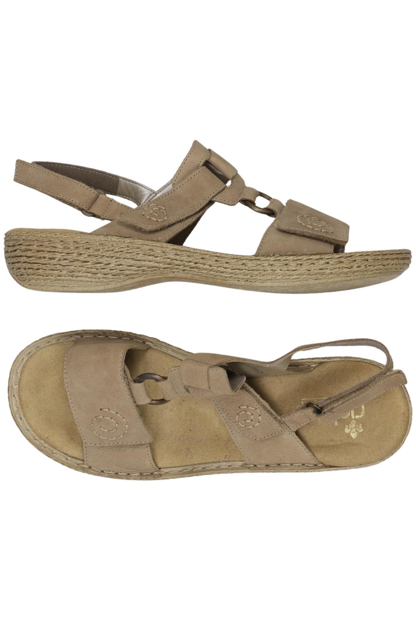 

Rieker Damen Sandale, beige, Gr. 39