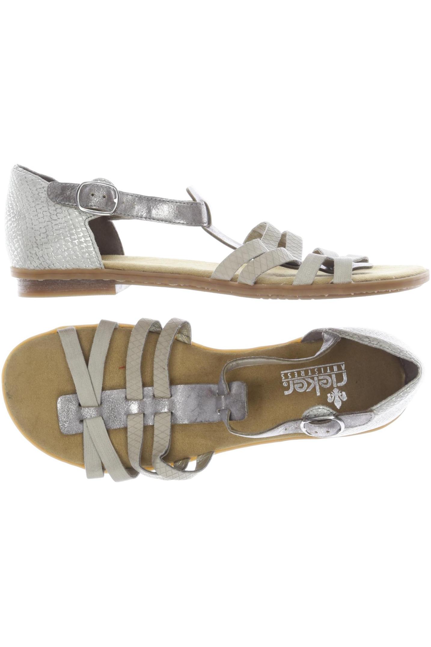 

Rieker Damen Sandale, grau, Gr. 39