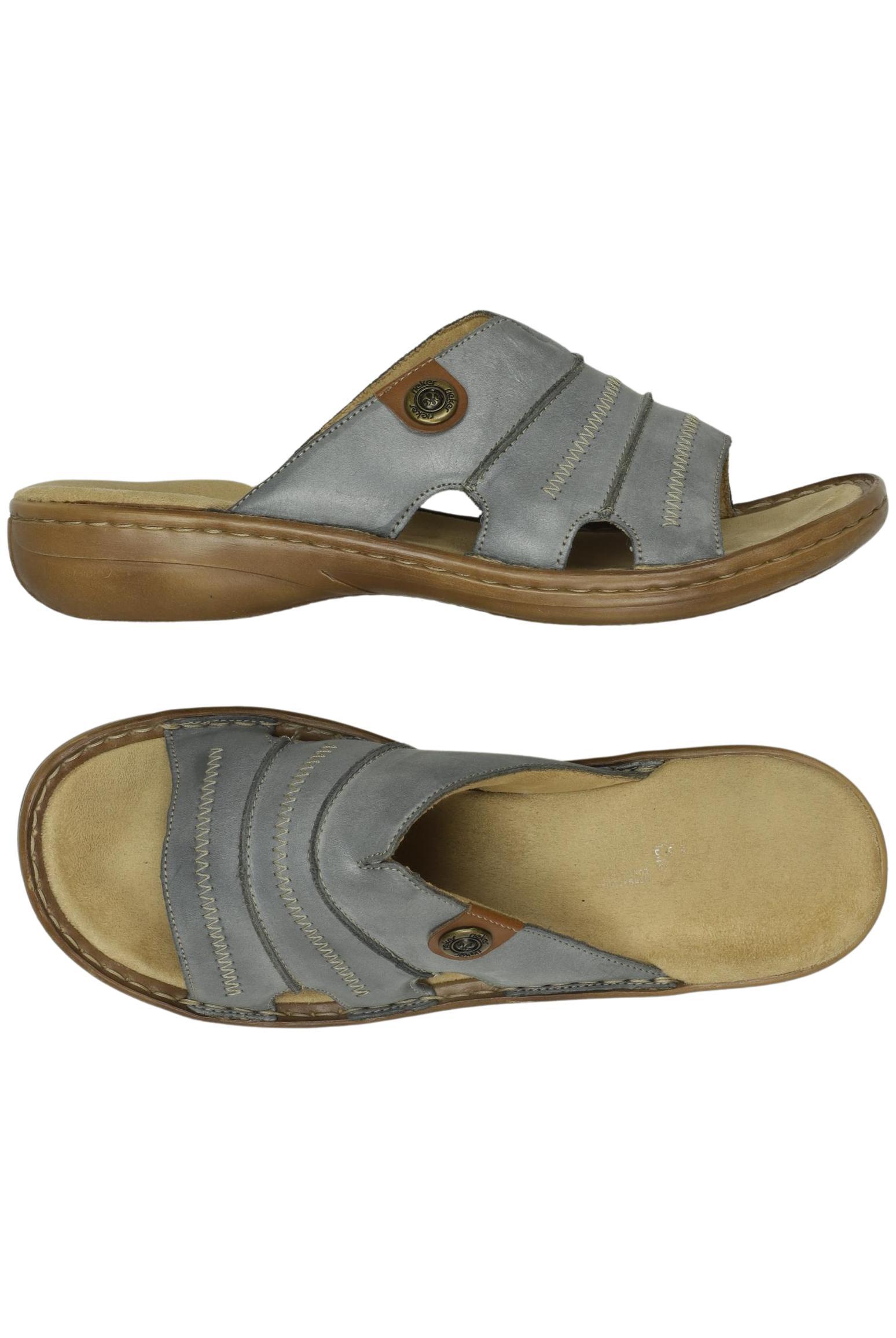 

Rieker Damen Sandale, blau, Gr. 42