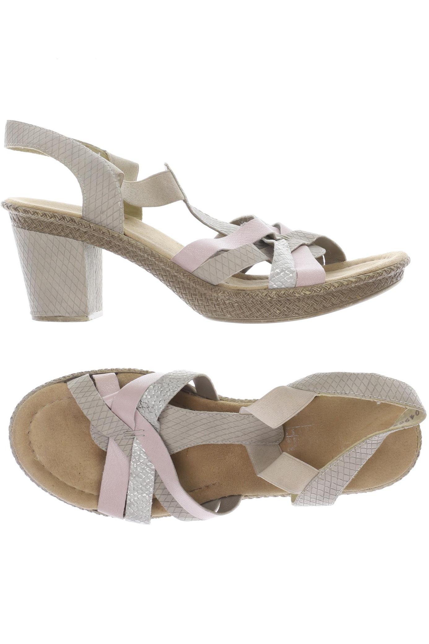 

Rieker Damen Sandale, beige, Gr. 39