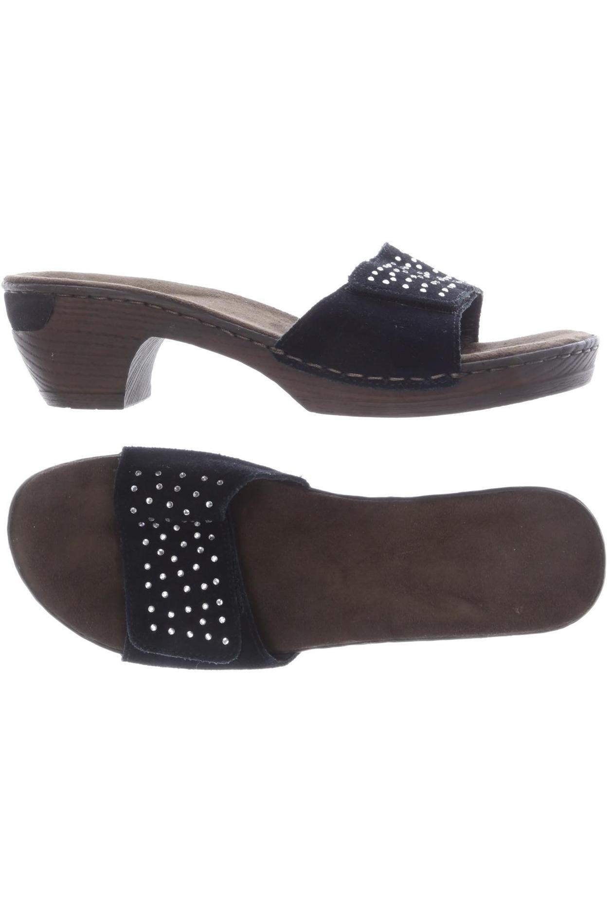 

Rieker Damen Sandale, schwarz, Gr. 37