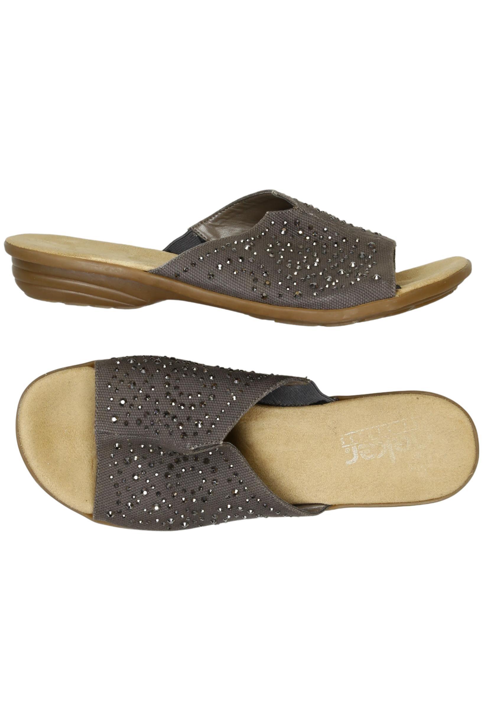 

Rieker Damen Sandale, grau, Gr. 42