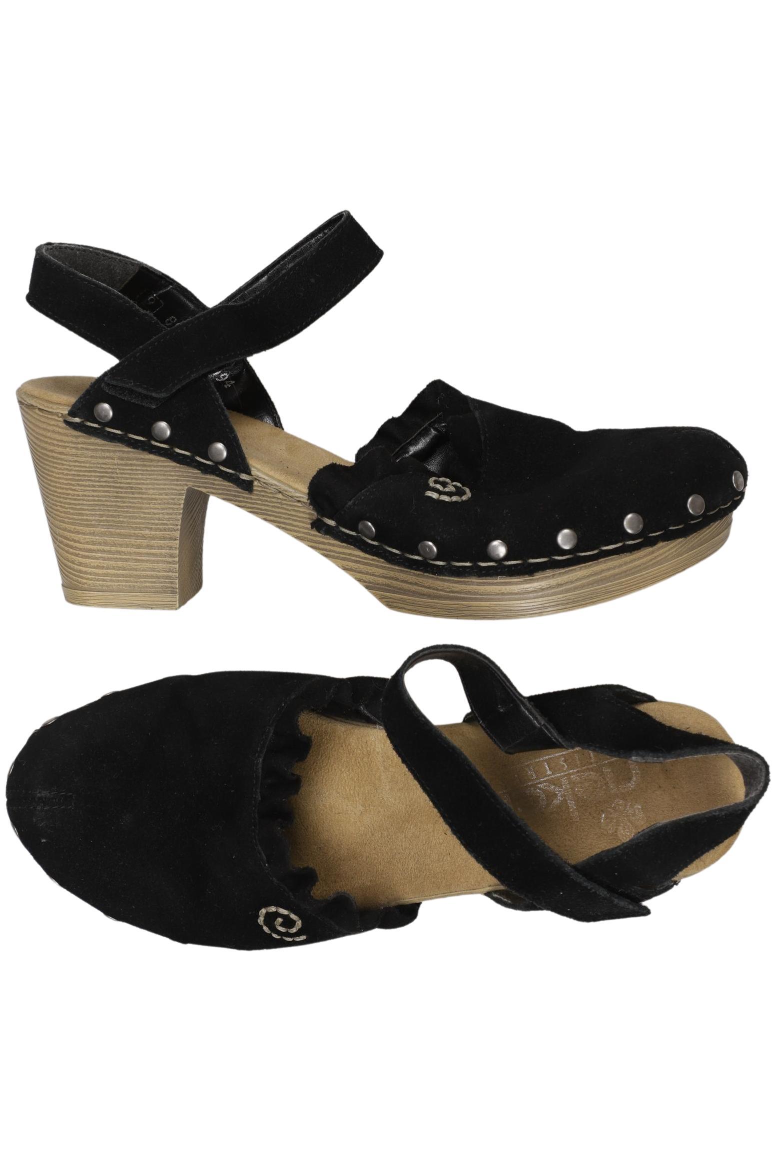 

Rieker Damen Sandale, schwarz, Gr. 39