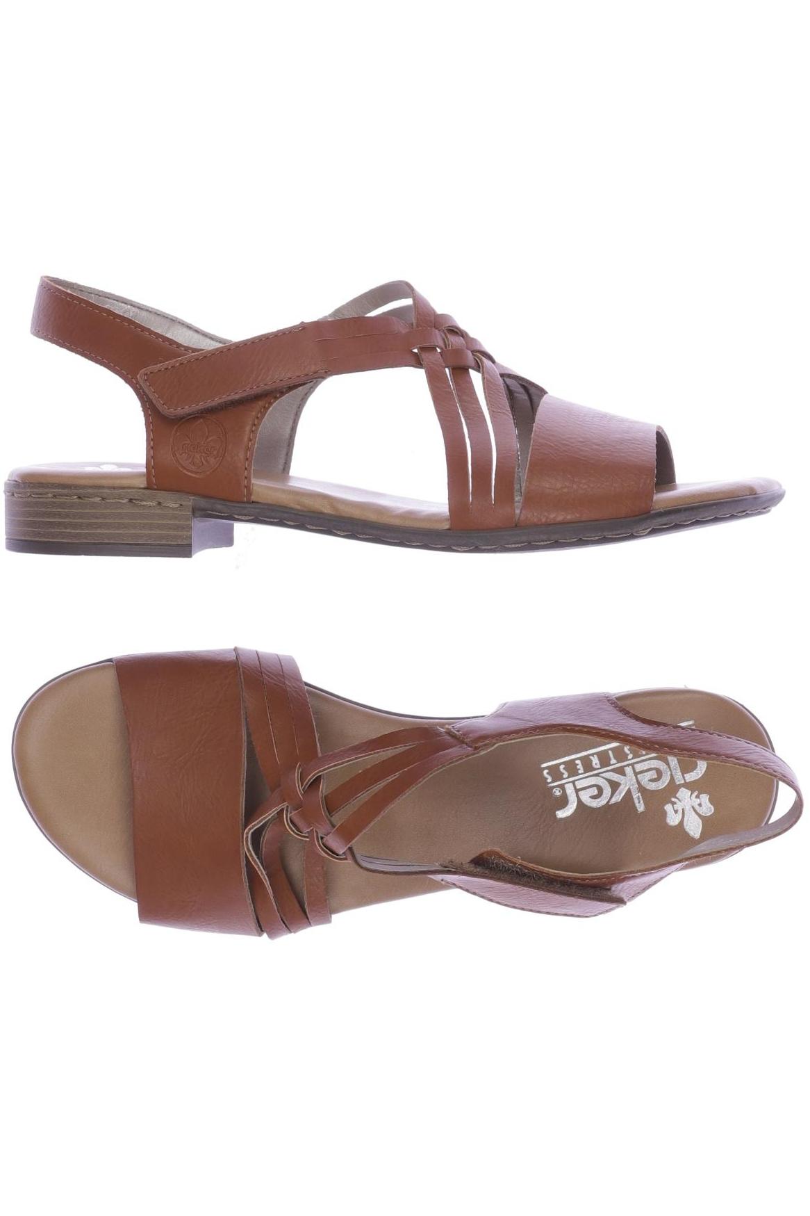 

Rieker Damen Sandale, braun, Gr. 39