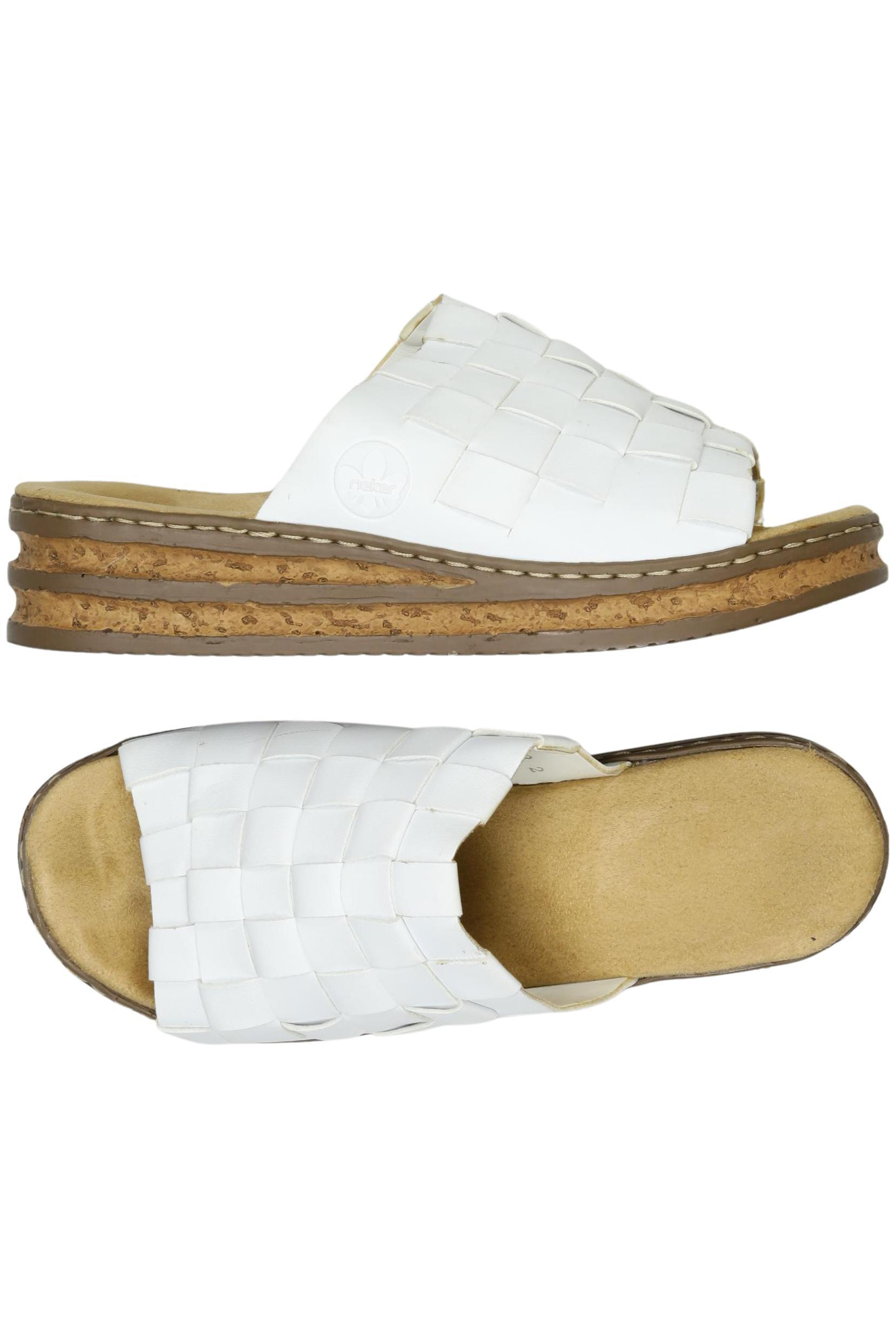 

Rieker Damen Sandale, weiß, Gr. 37