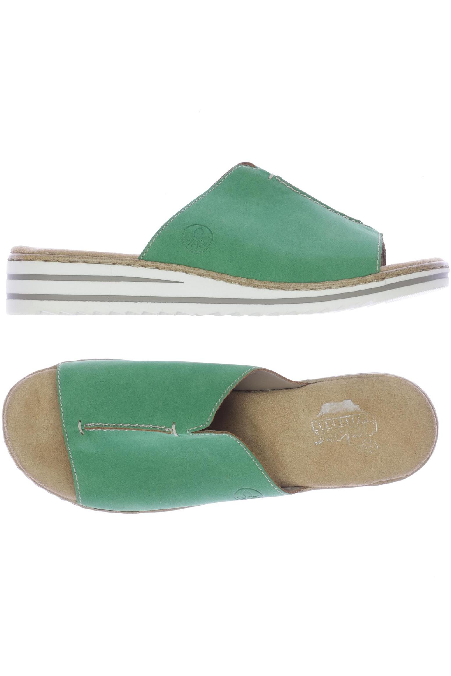 

Rieker Damen Sandale, grün, Gr. 41