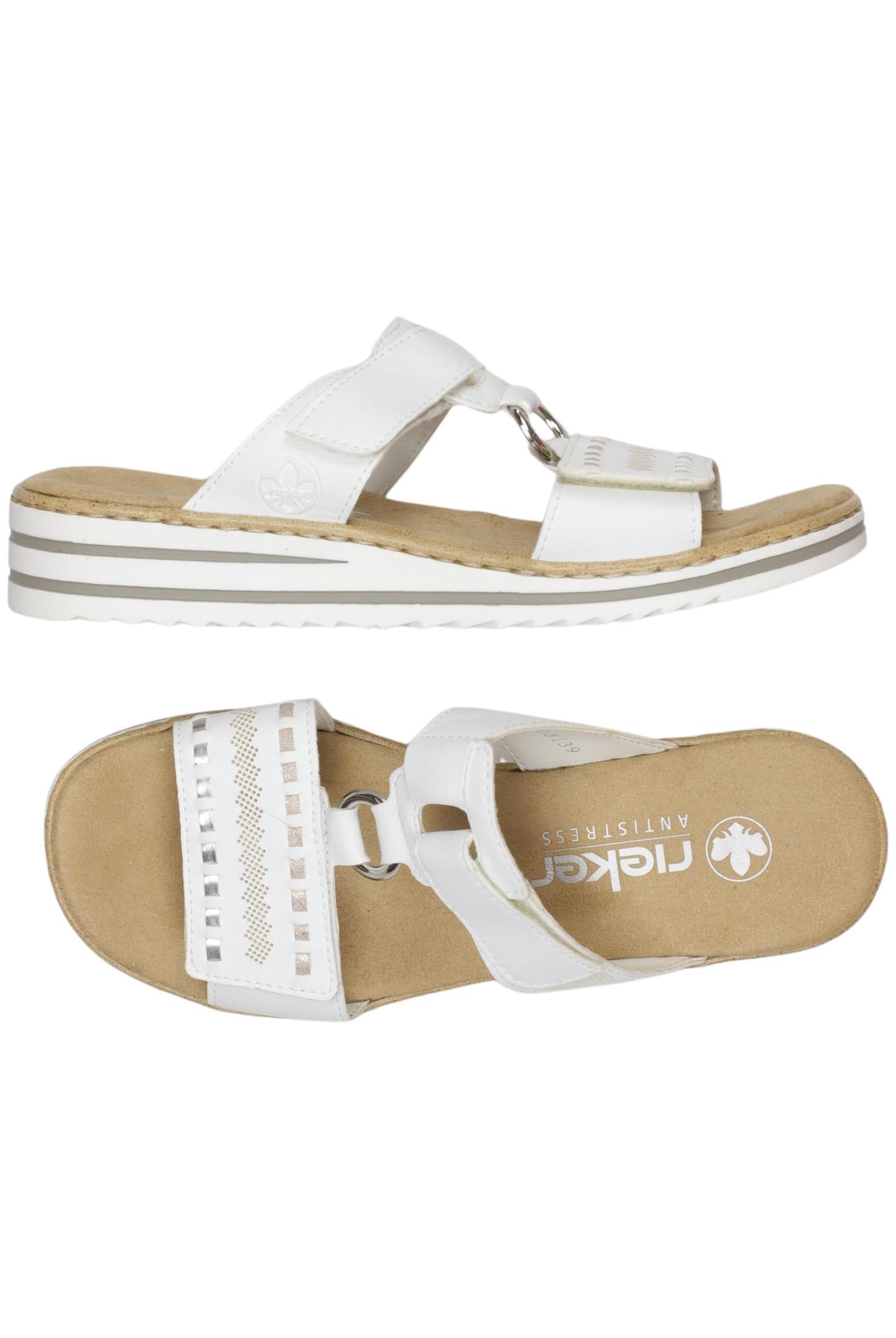 

Rieker Damen Sandale, weiß, Gr. 37