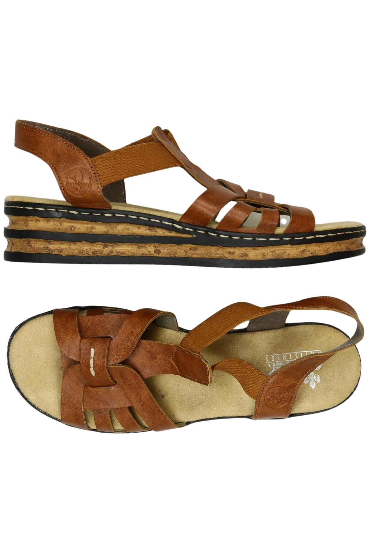 

Rieker Damen Sandale, braun, Gr. 39