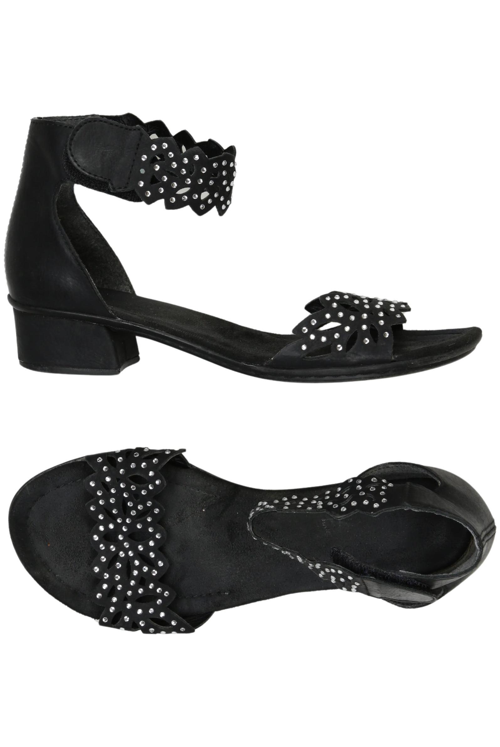 

Rieker Damen Sandale, schwarz, Gr. 38