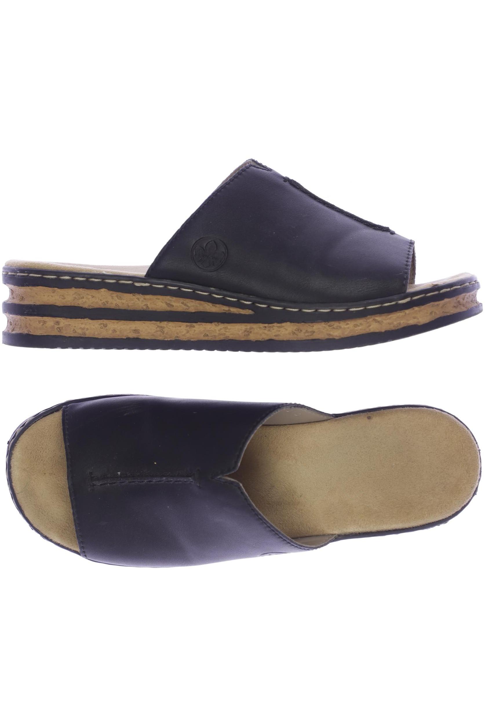 

Rieker Damen Sandale, schwarz