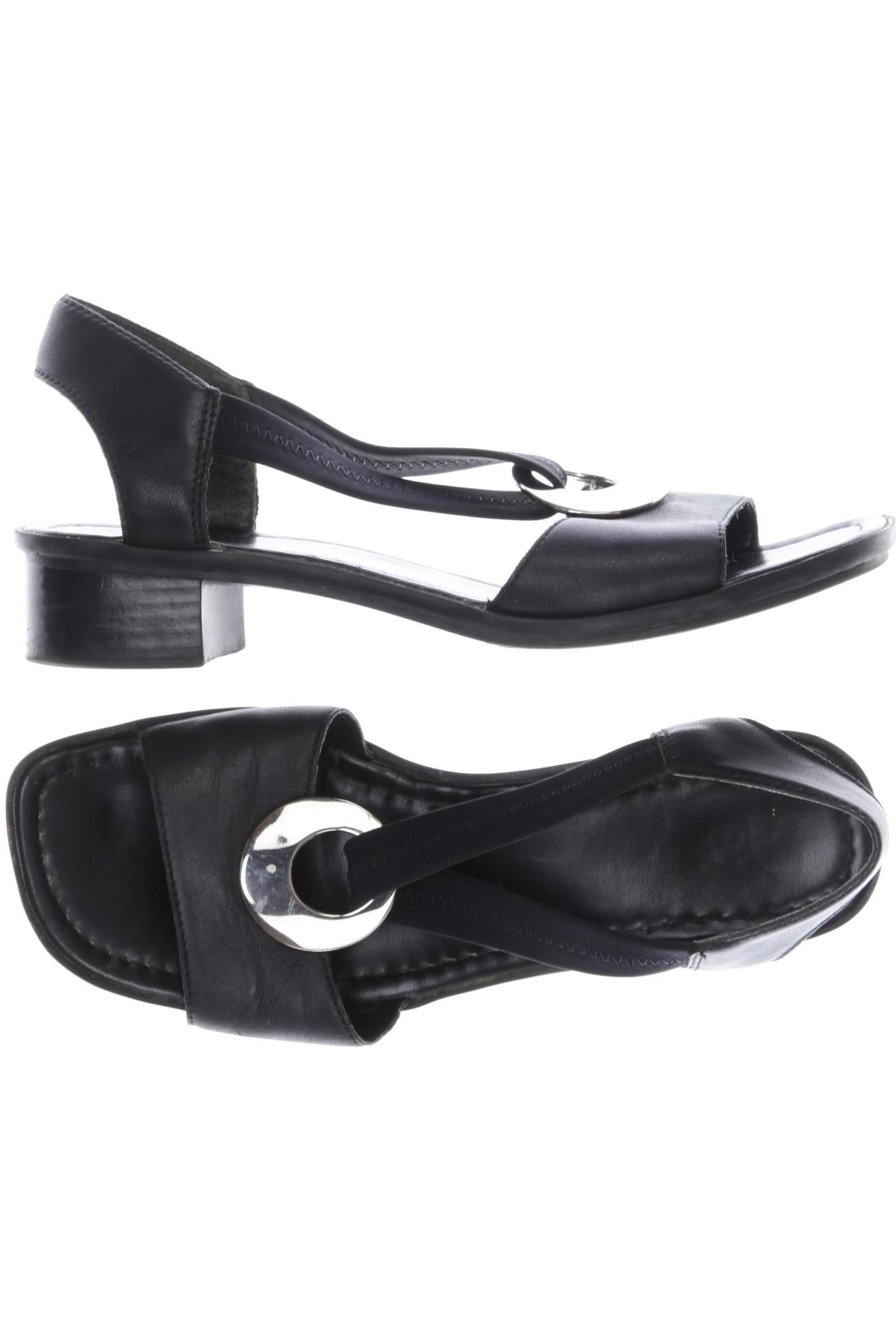 

Rieker Damen Sandale, schwarz, Gr. 39