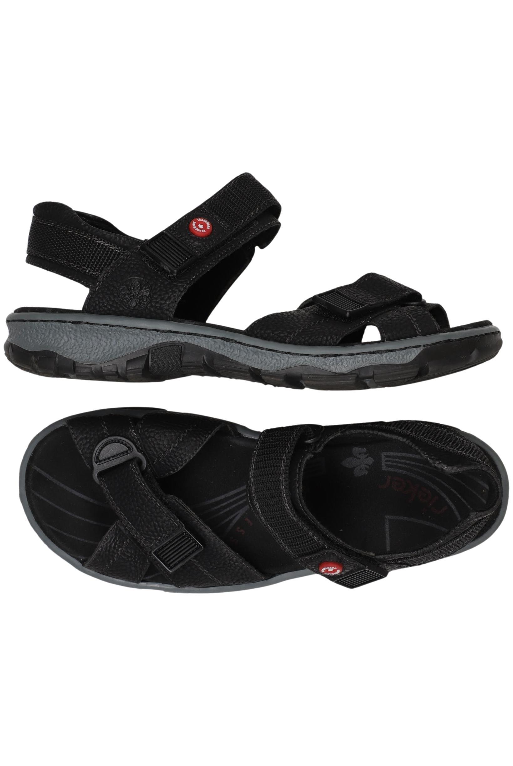 

Rieker Damen Sandale, schwarz, Gr. 40