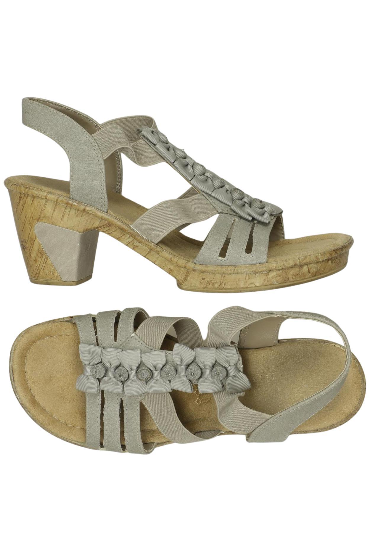 

Rieker Damen Sandale, grau, Gr. 37