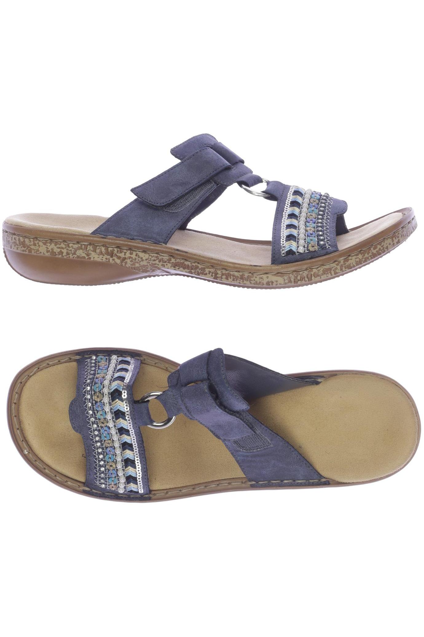 

Rieker Damen Sandale, blau