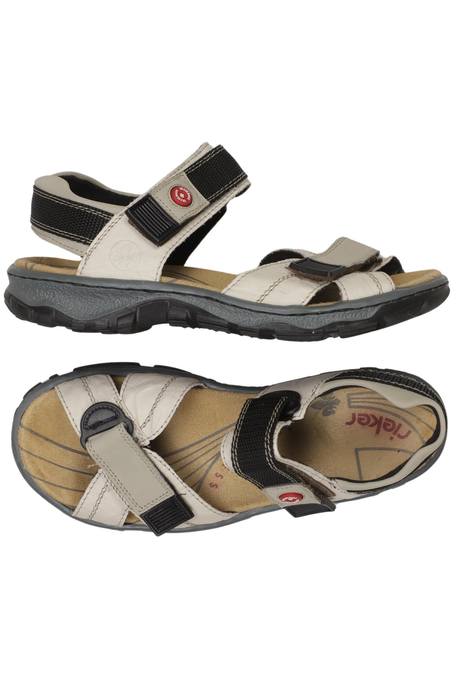 

Rieker Damen Sandale, cremeweiß, Gr. 38