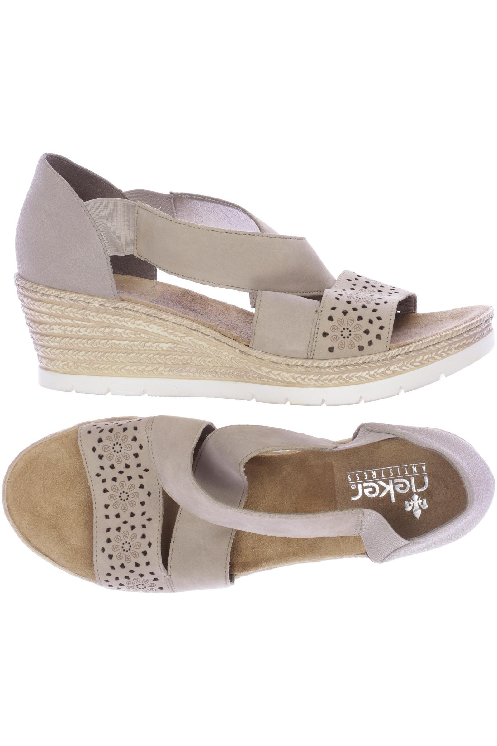 

Rieker Damen Sandale, beige, Gr. 39