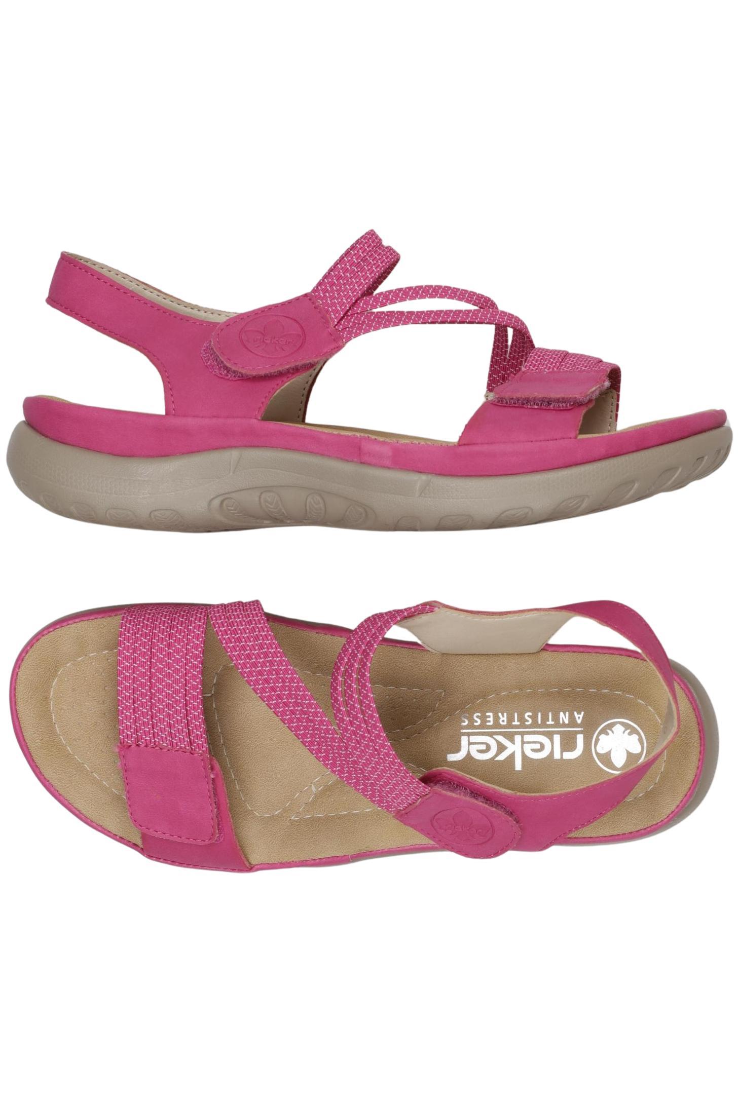 

Rieker Damen Sandale, pink, Gr. 37