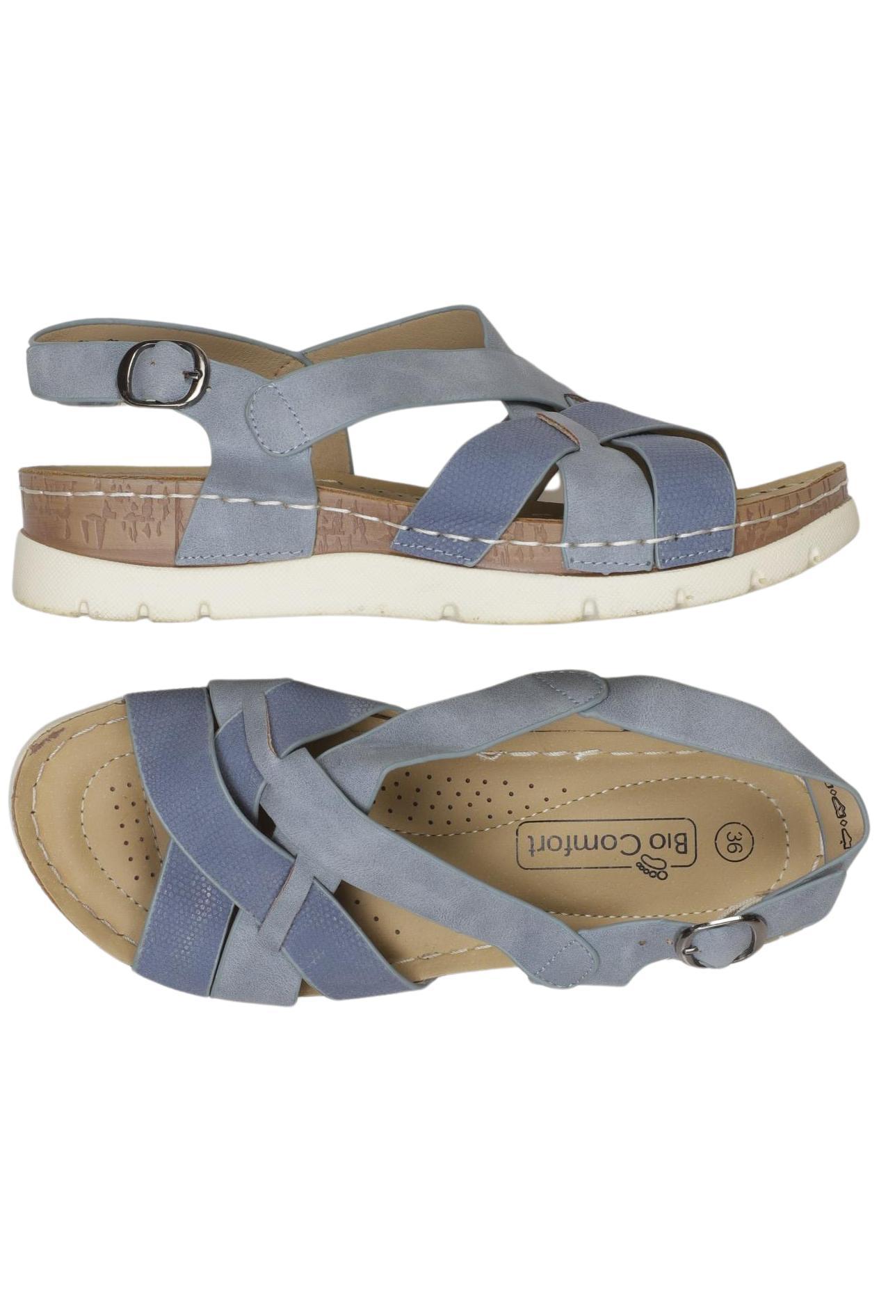 

Rieker Damen Sandale, blau, Gr. 36