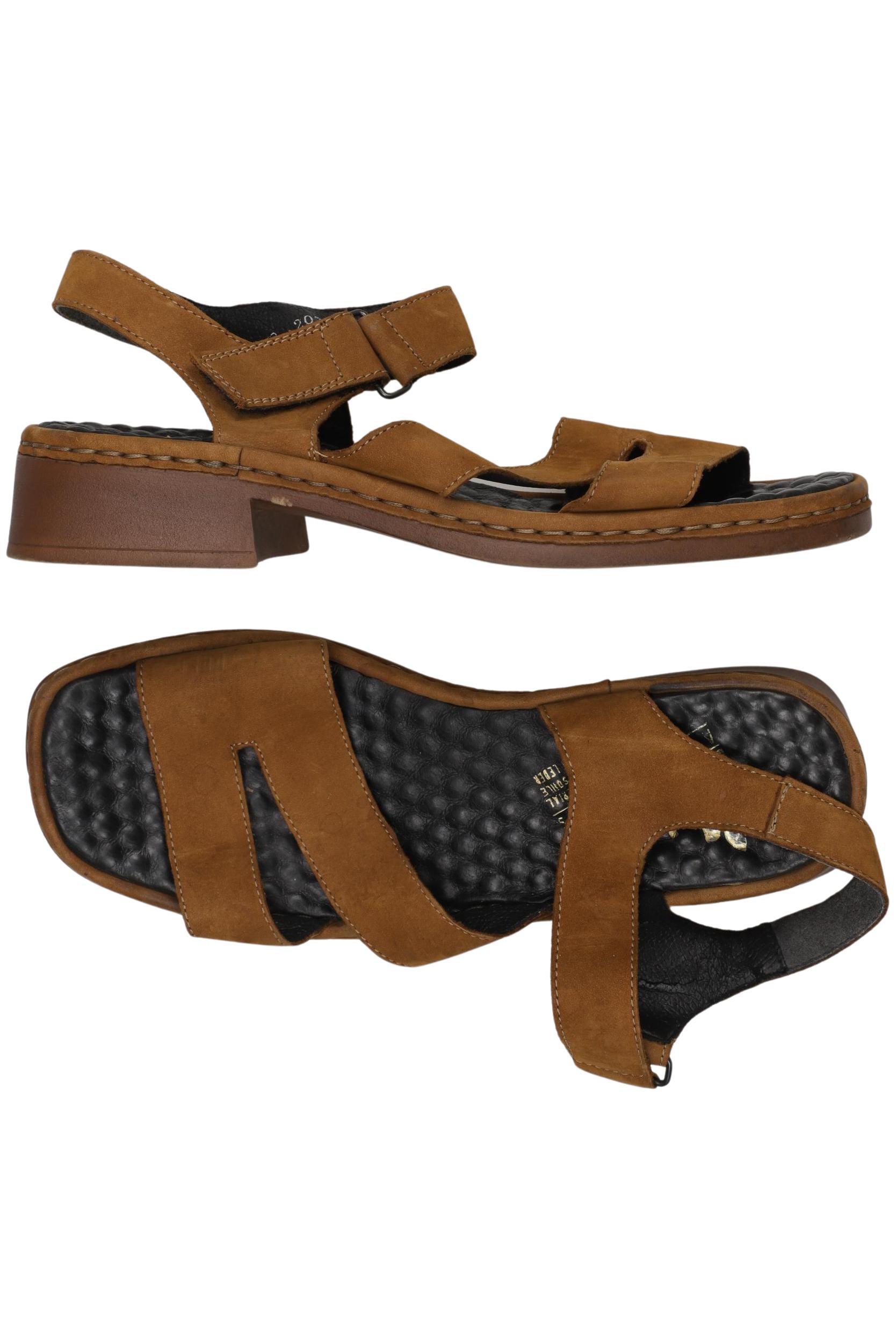 

Rieker Damen Sandale, braun, Gr. 37