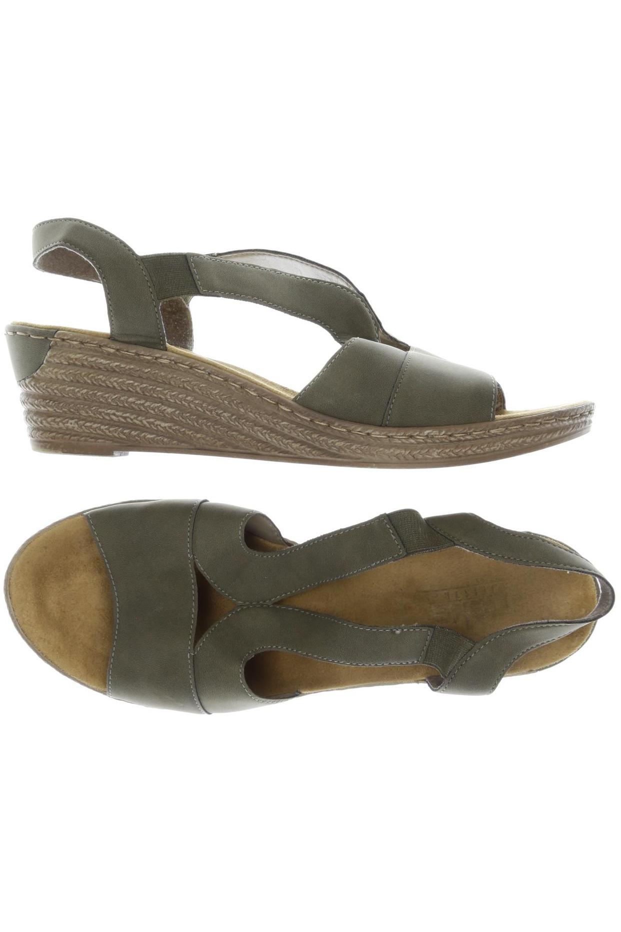 

Rieker Damen Sandale, grün, Gr. 40