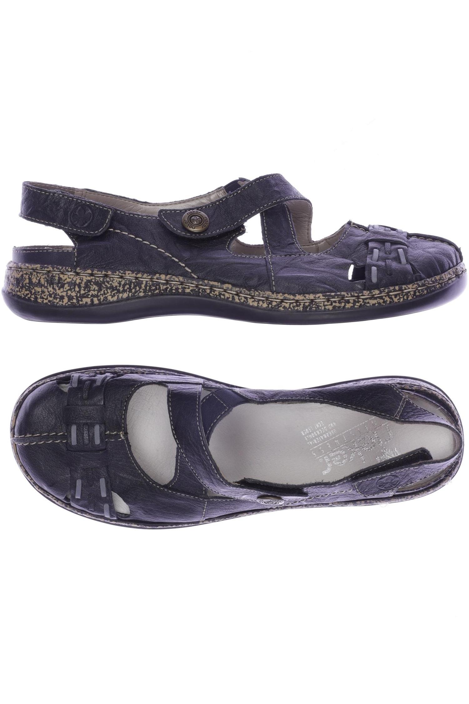 

Rieker Damen Sandale, marineblau, Gr. 41