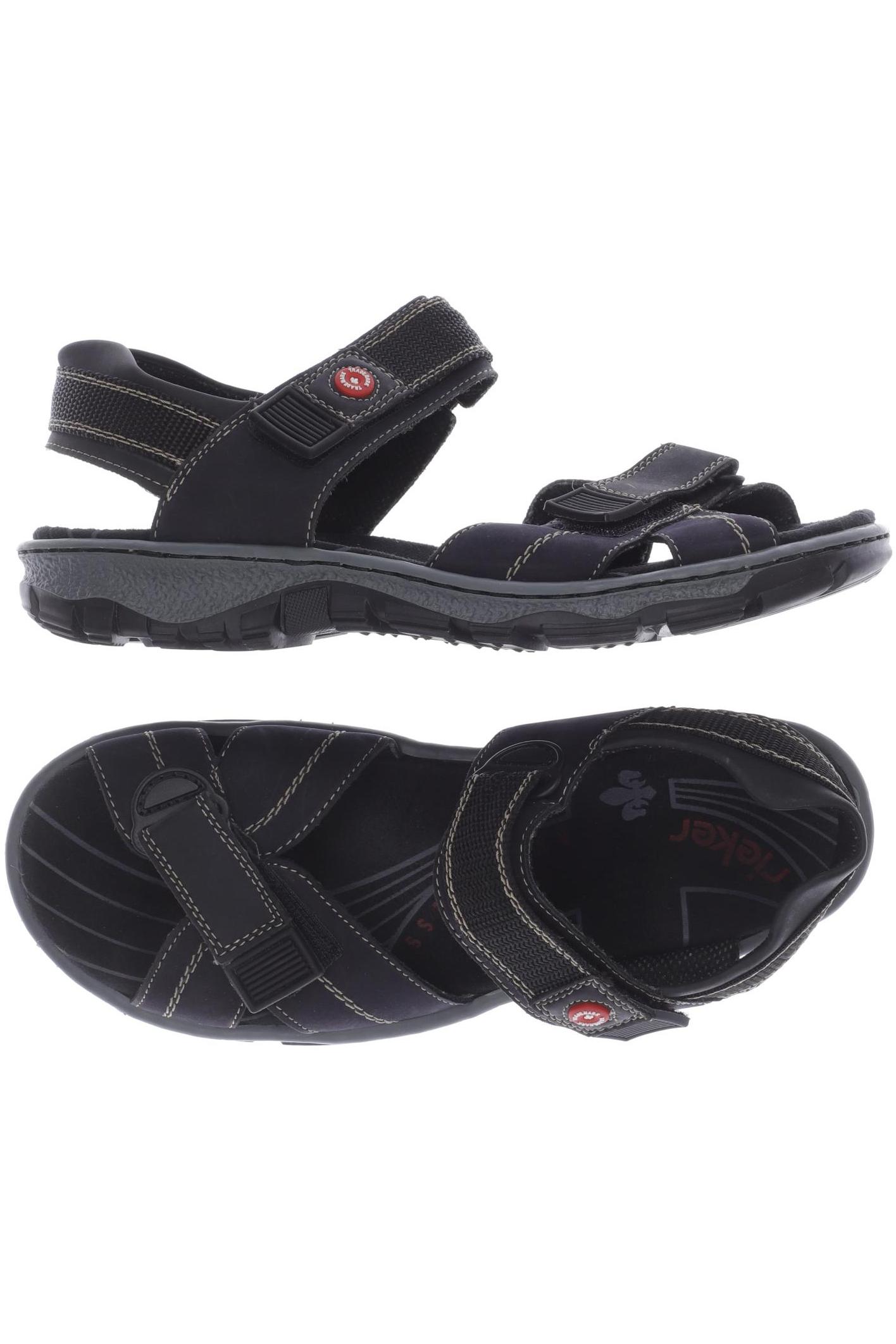 

Rieker Damen Sandale, schwarz, Gr. 40