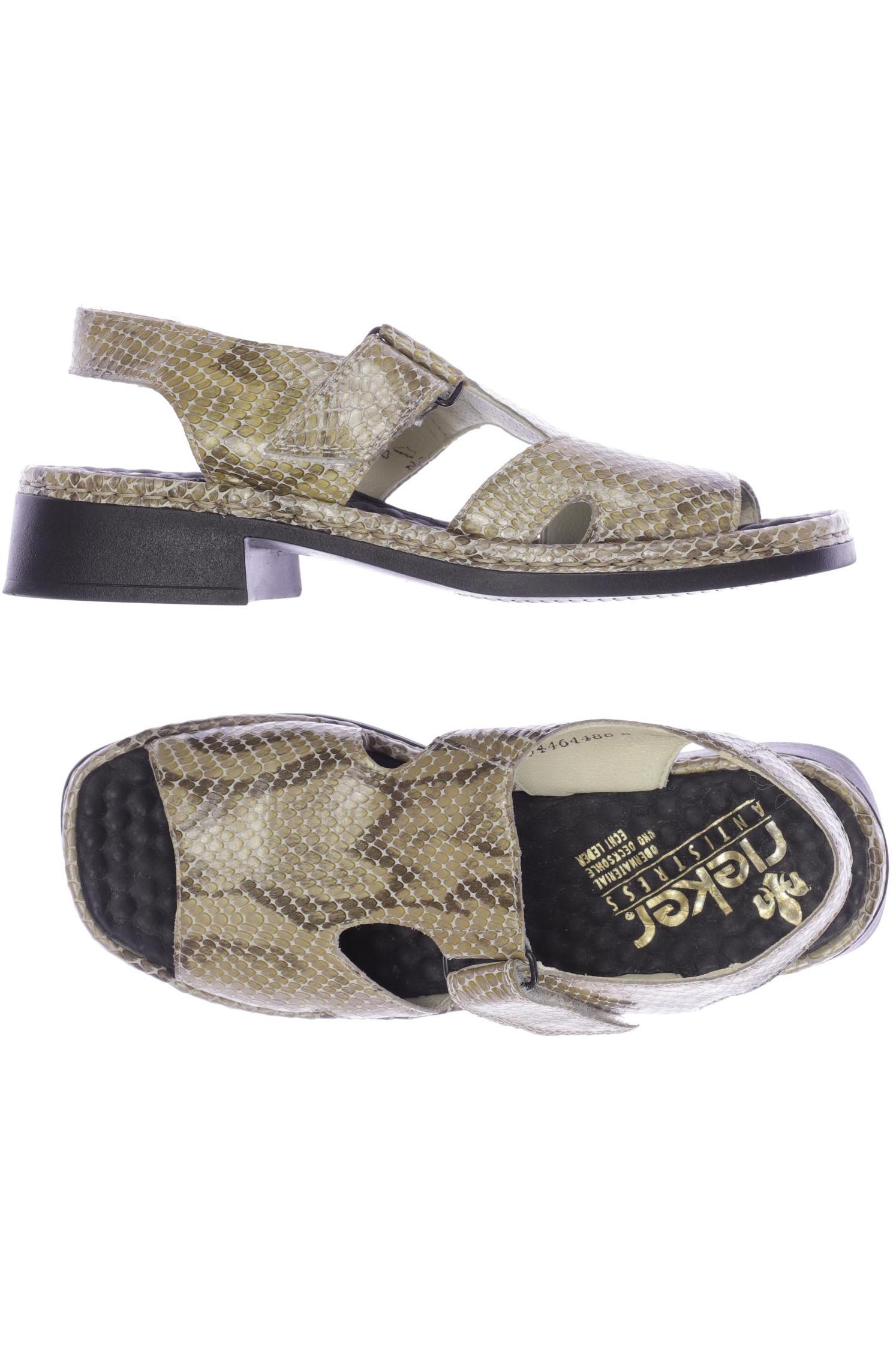 

Rieker Damen Sandale, beige, Gr. 36