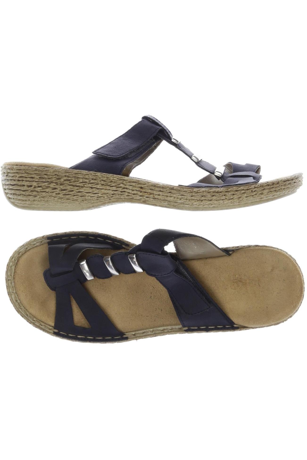 

Rieker Damen Sandale, marineblau, Gr. 38