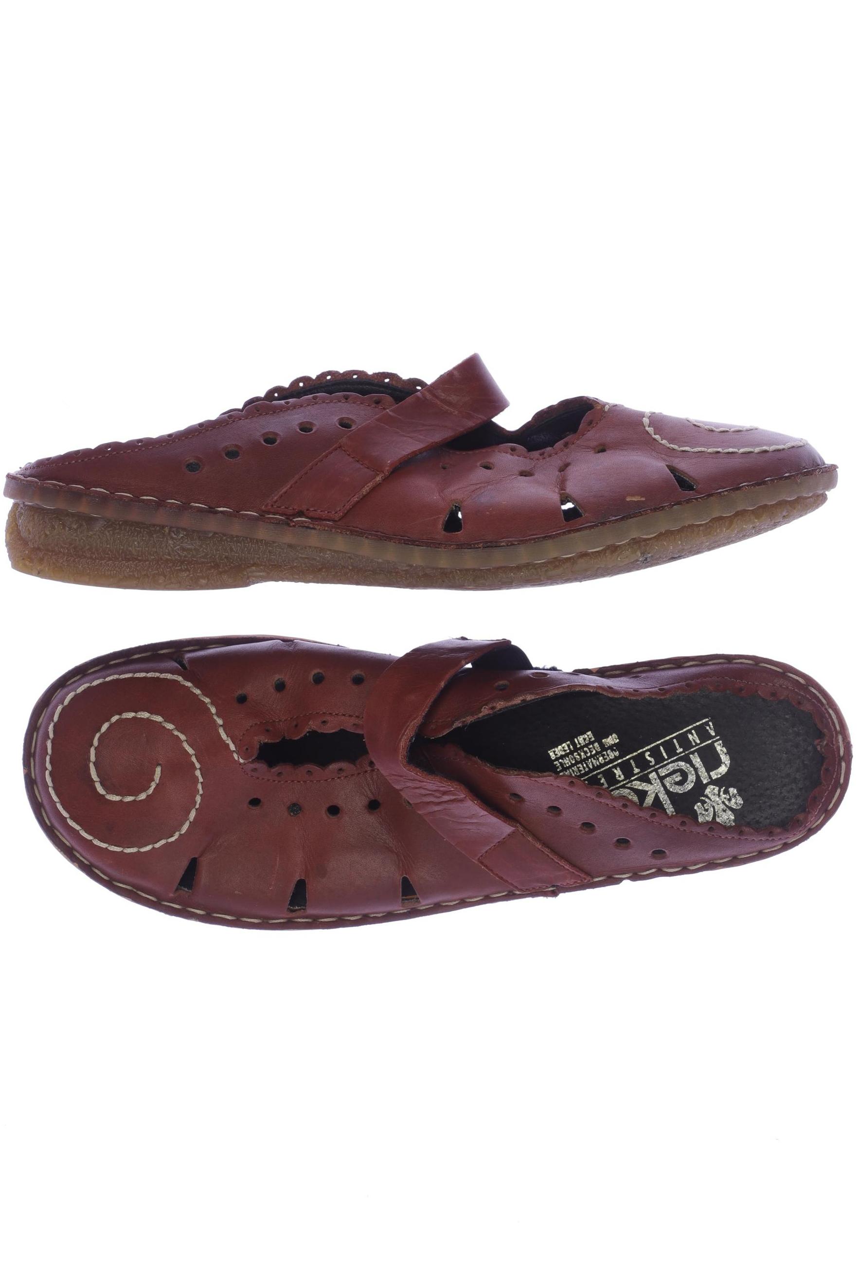 

Rieker Damen Sandale, rot, Gr. 40