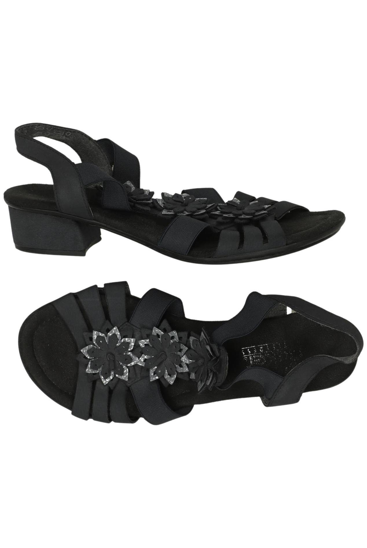 

Rieker Damen Sandale, schwarz, Gr. 36