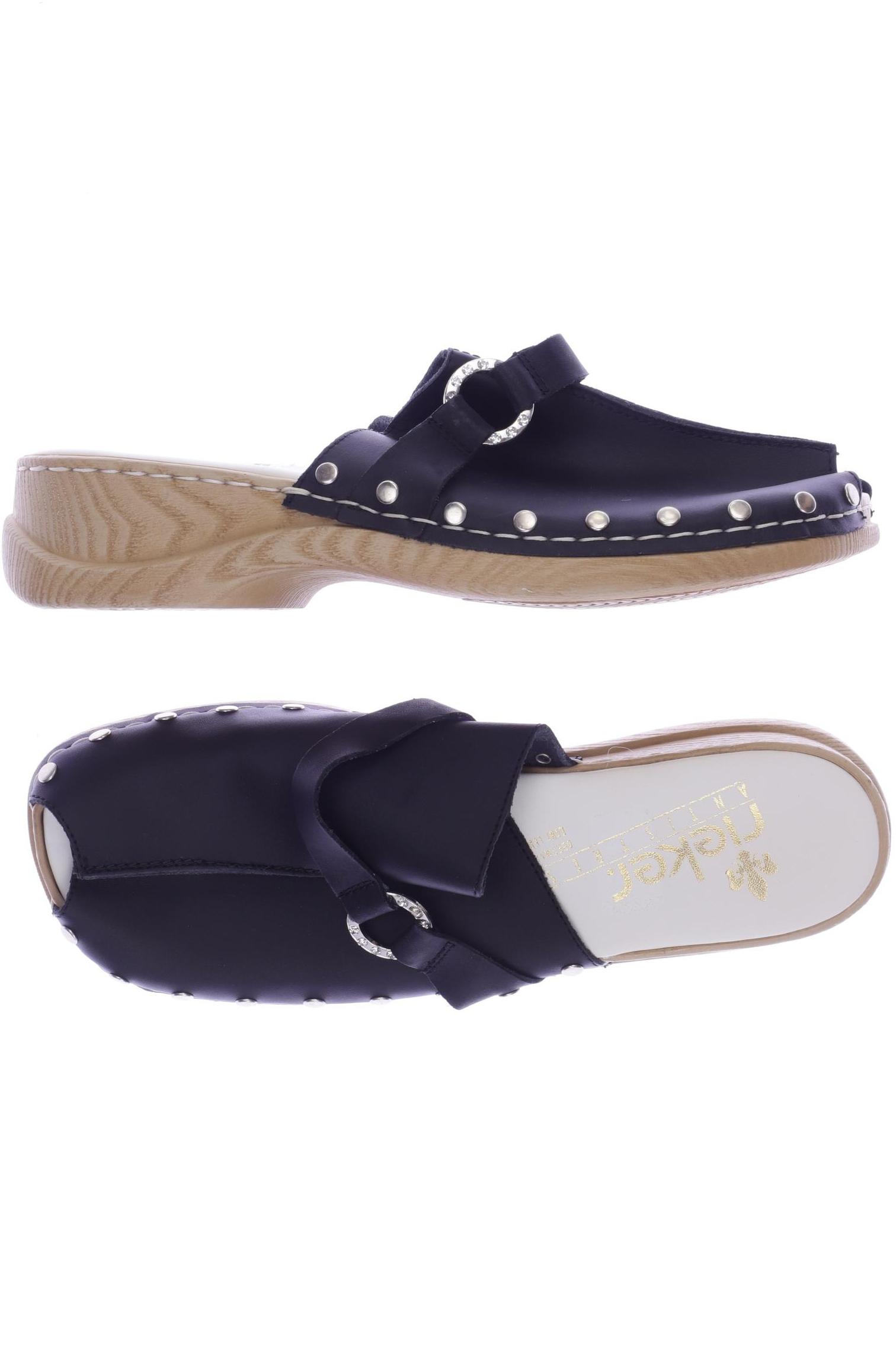 

Rieker Damen Sandale, schwarz, Gr. 40