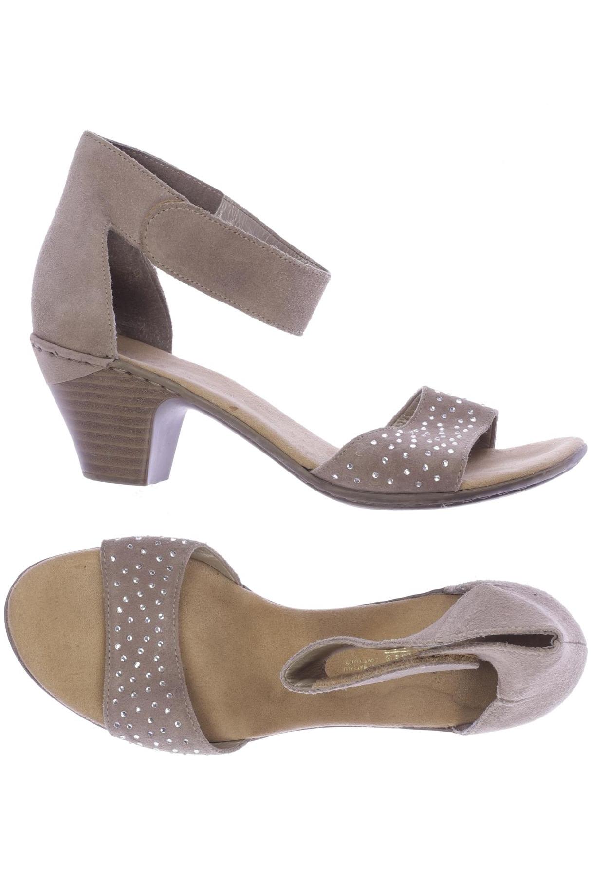 

Rieker Damen Sandale, beige, Gr. 39